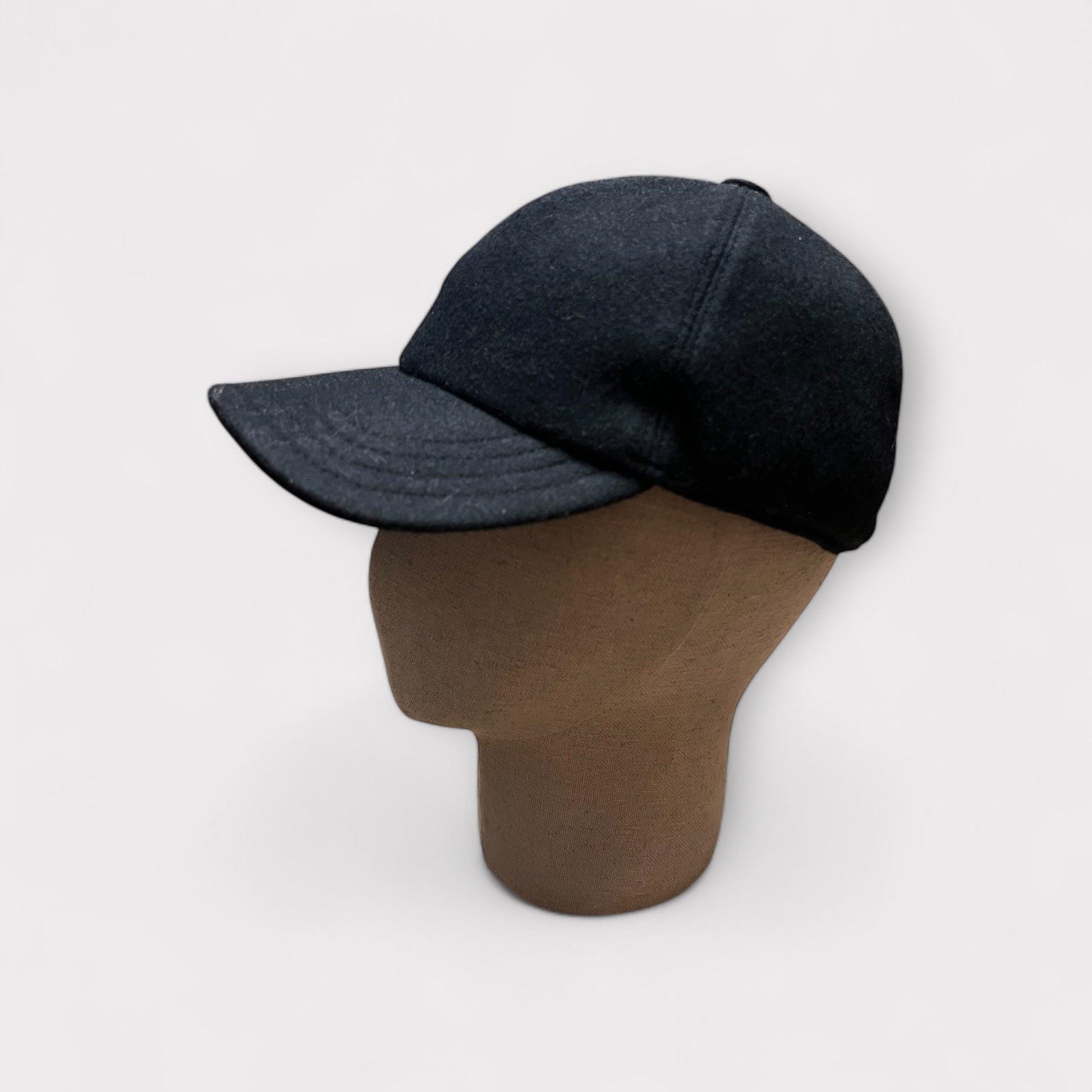 Baseball in puro cashmere pieghevole - Cappelleria Bacca