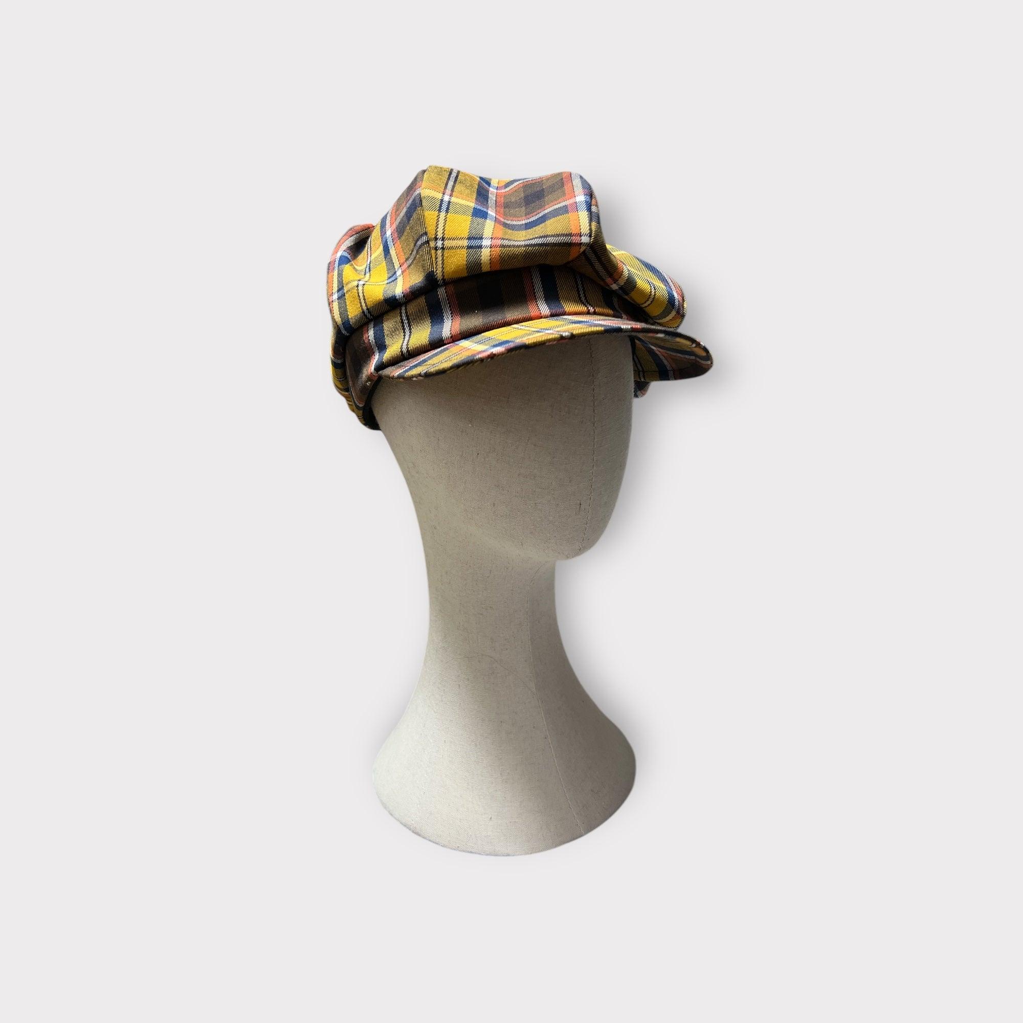 Cappello Da Donna Con Visera Scozzese - Cappelleria Bacca