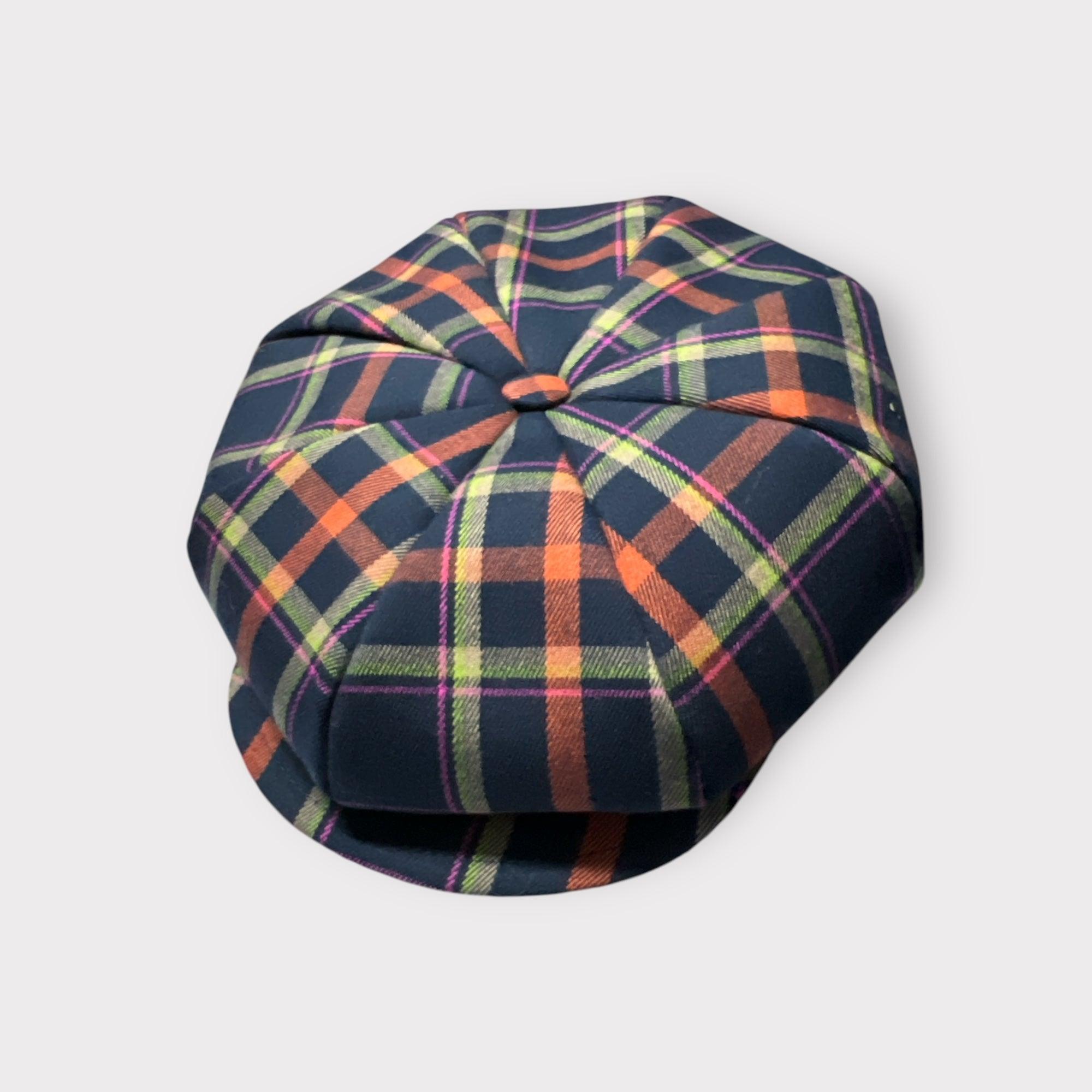 Cappello Da Donna Con Visera Scozzese - Cappelleria Bacca
