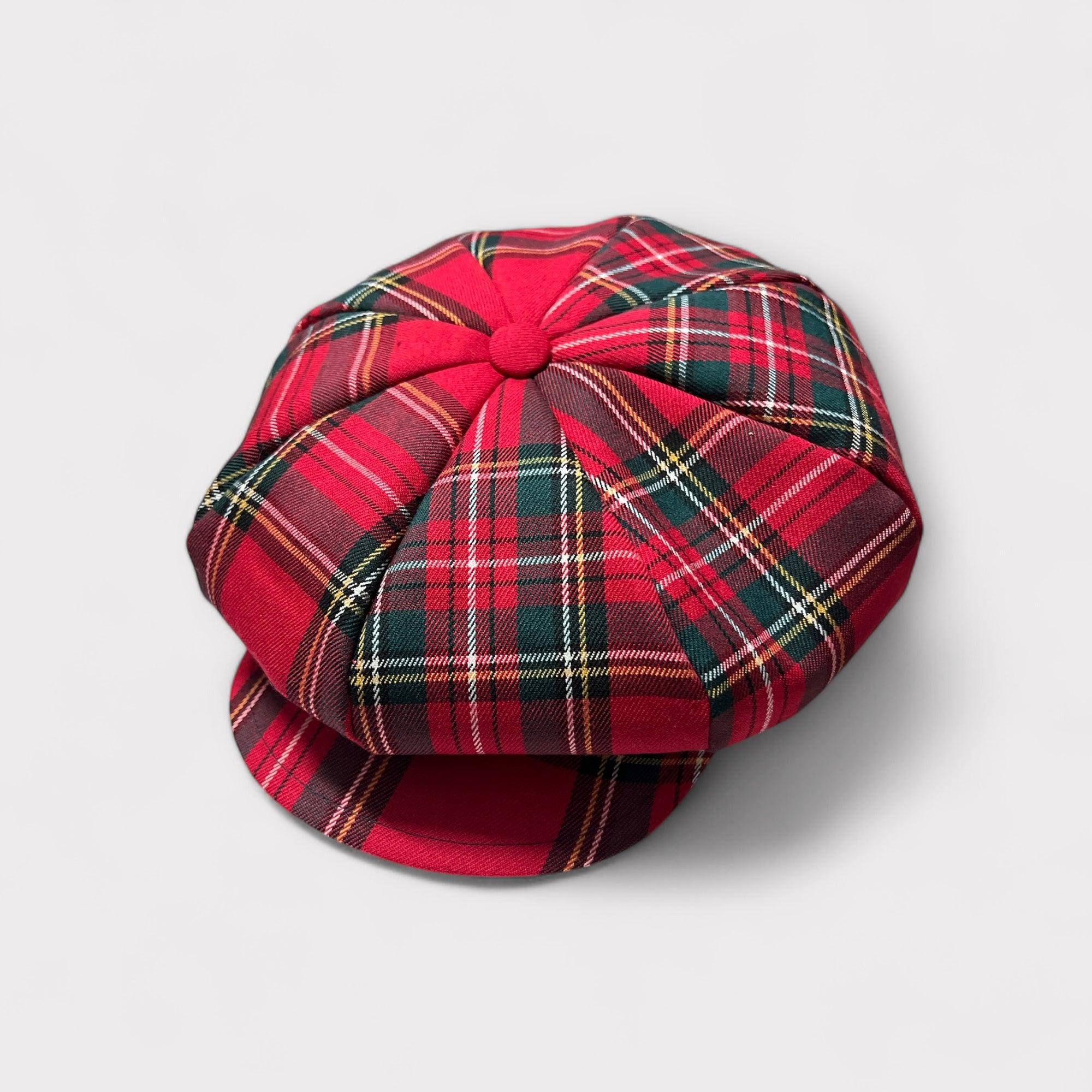 Cappello Da Donna Con Visera Scozzese - Cappelleria Bacca