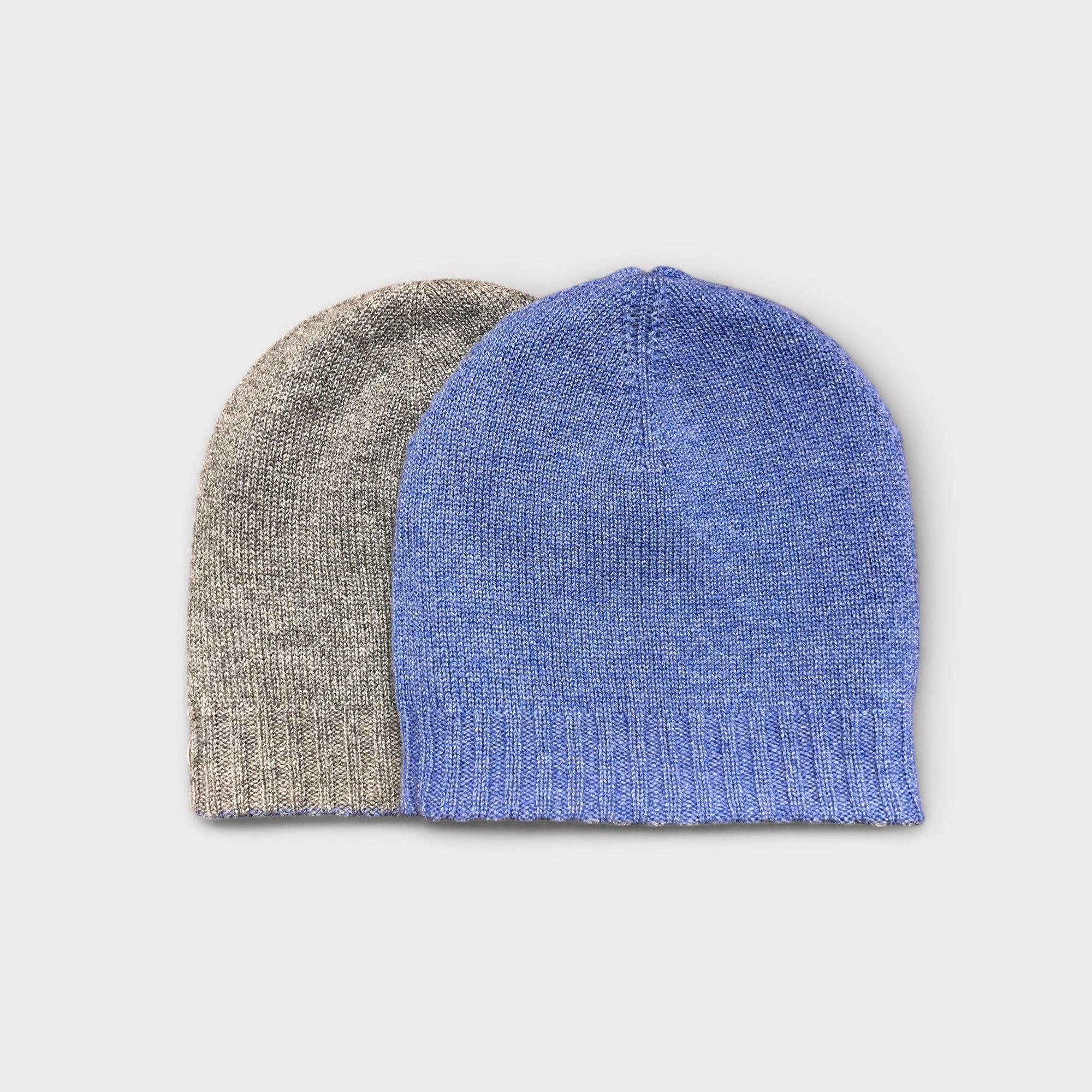 Berretto Reversibile puro Cashmere Riviera Cashmere - Cappelleria Bacca