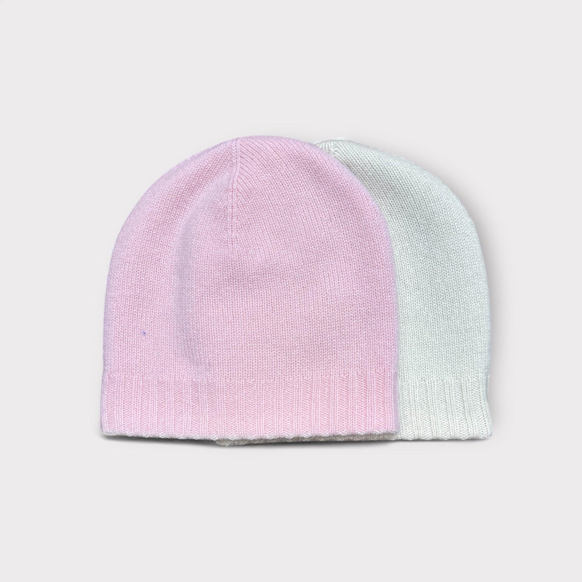 Berretto Reversibile puro Cashmere Riviera Cashmere - Cappelleria Bacca
