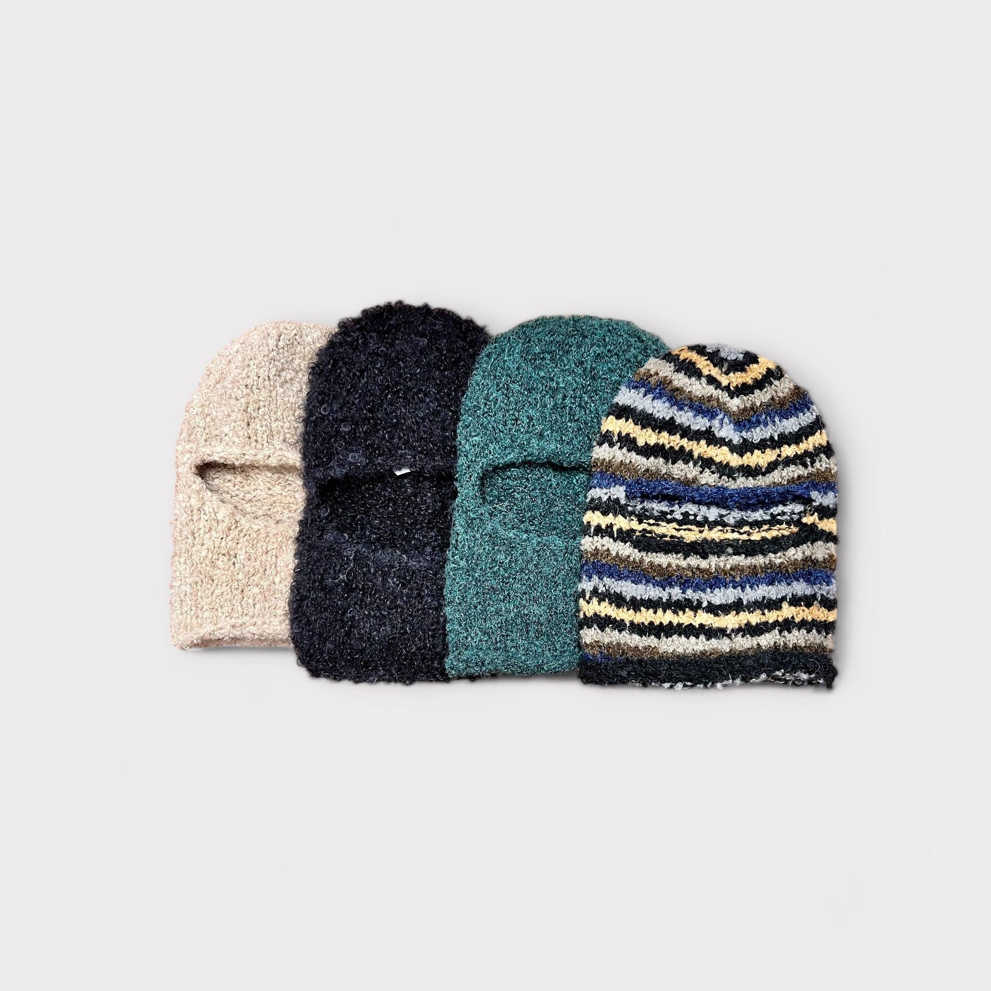 Balaclava Donna Invernale Grevi In  Lana Boucle'