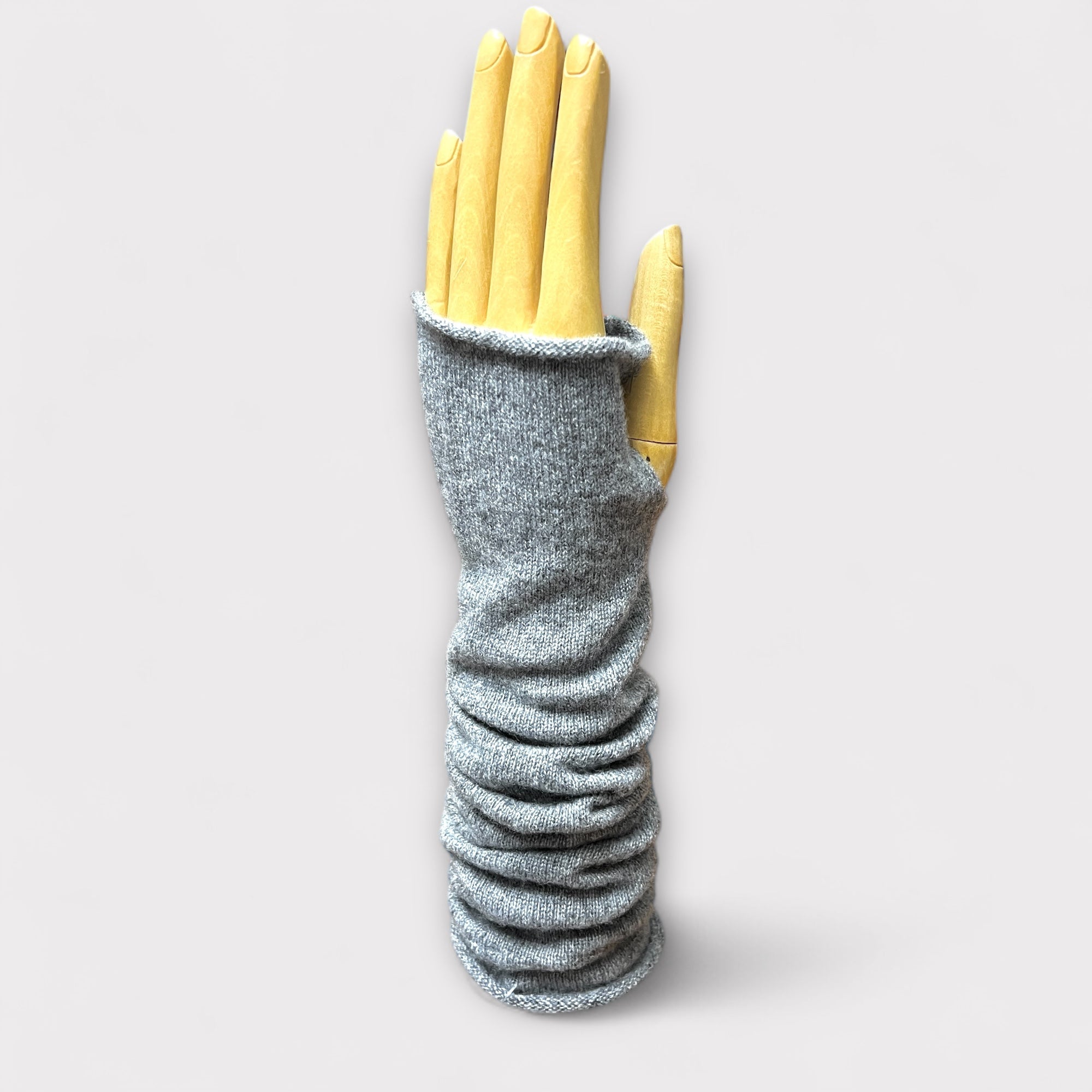Manicotto 45 cm senza dita puro Cashmere