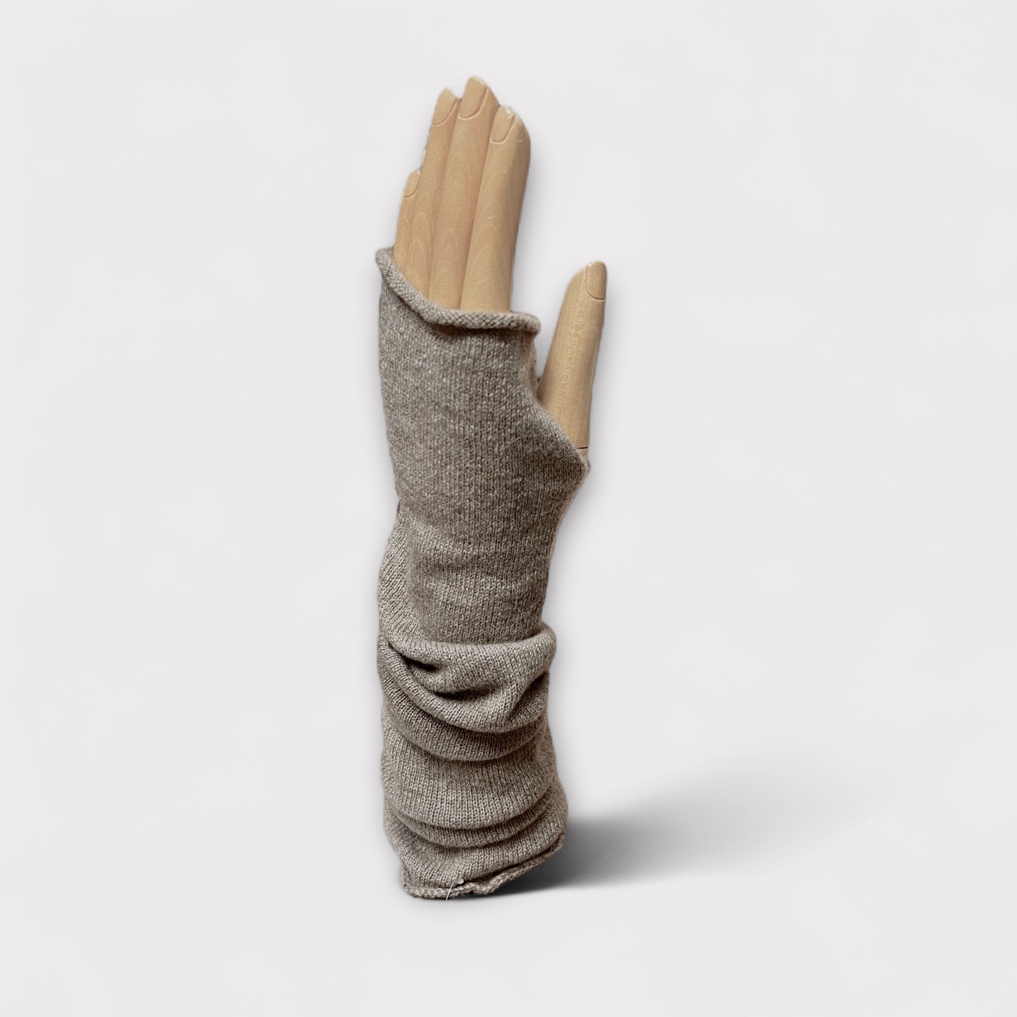 Manicotto 45 cm senza dita puro Cashmere