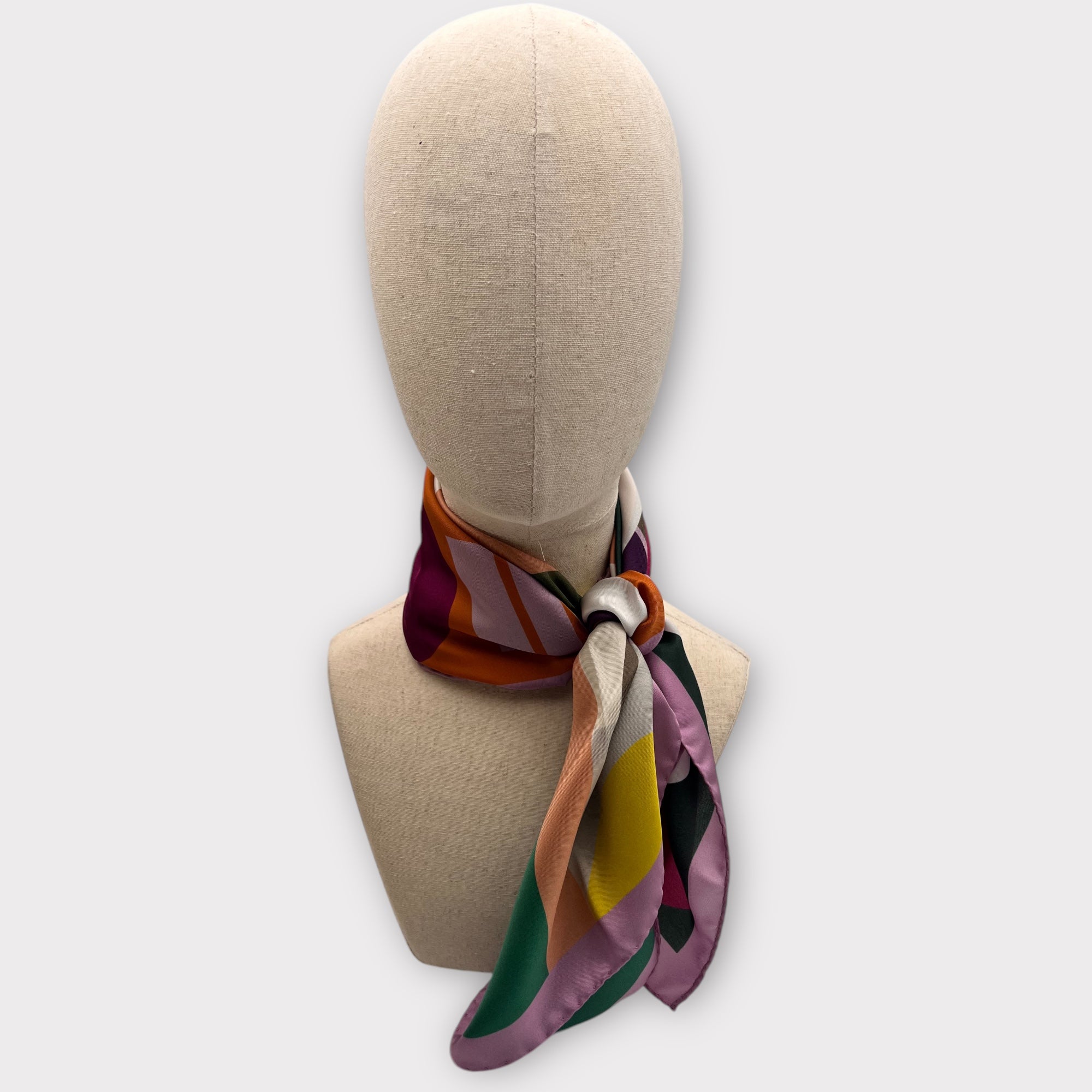 Foulard 70x70 cm in twill di pura seta - Cappelleria Bacca