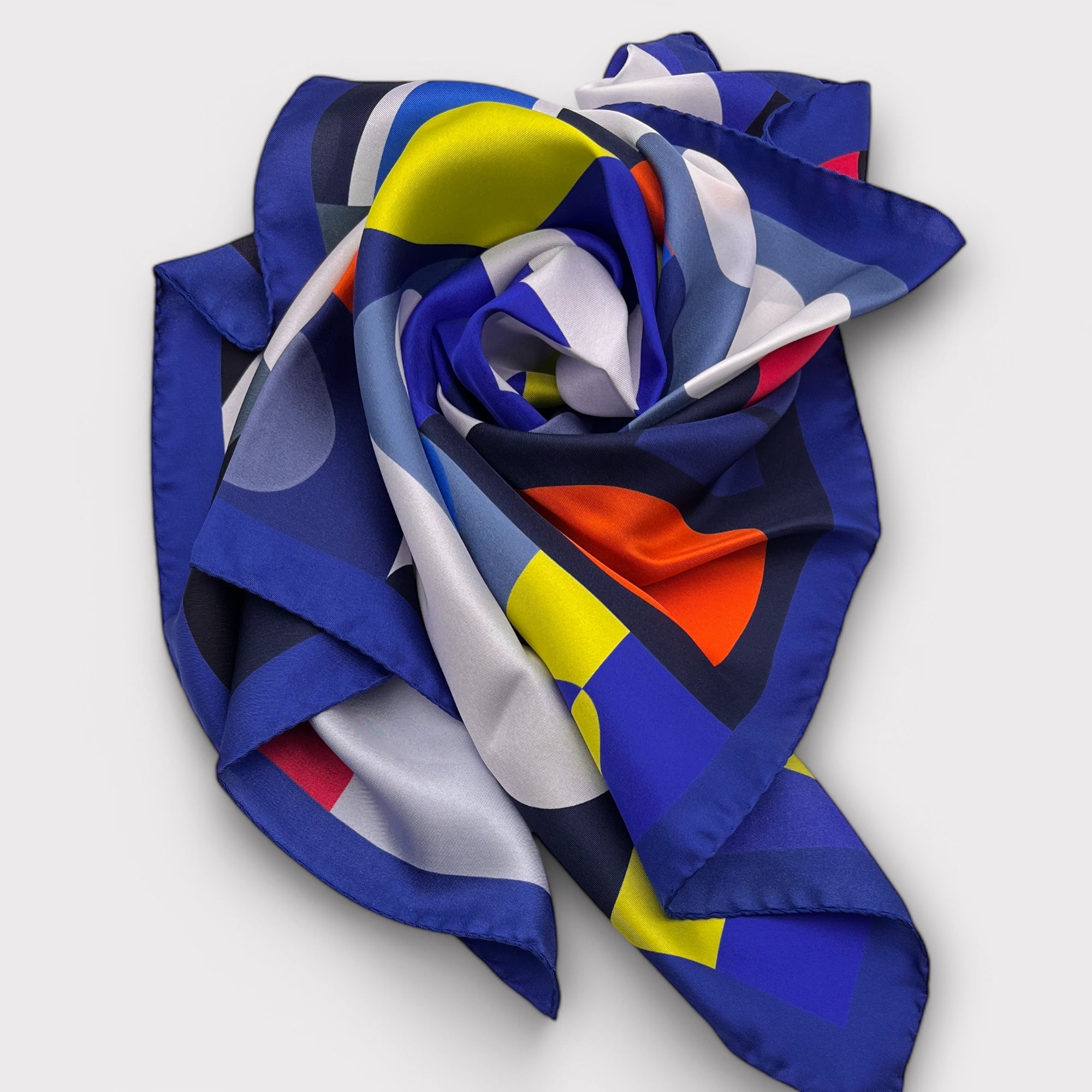 Foulard 70x70 cm in twill di pura seta - Cappelleria Bacca