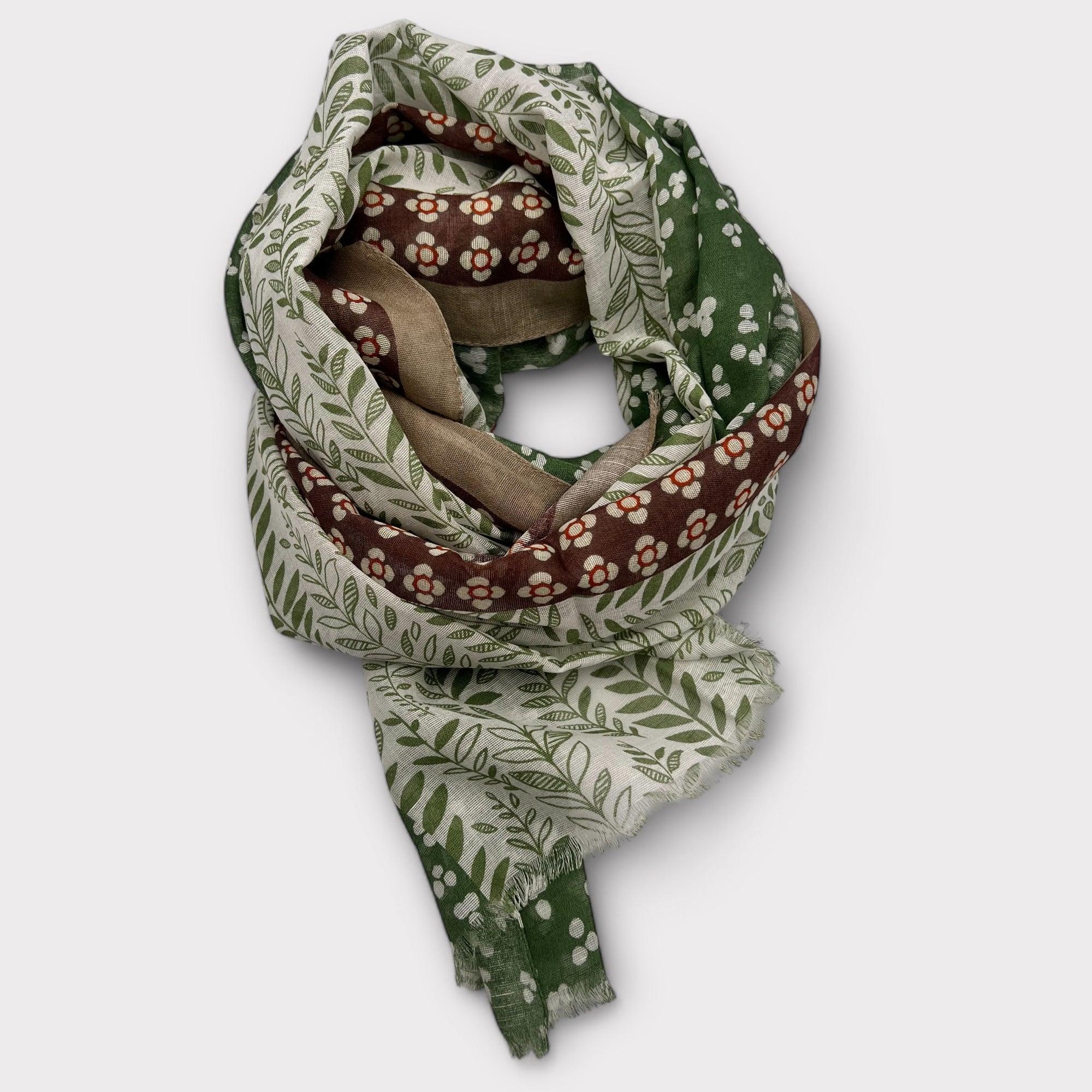 Sciarpa estiva unisex in lino e cotone - Cappelleria Bacca