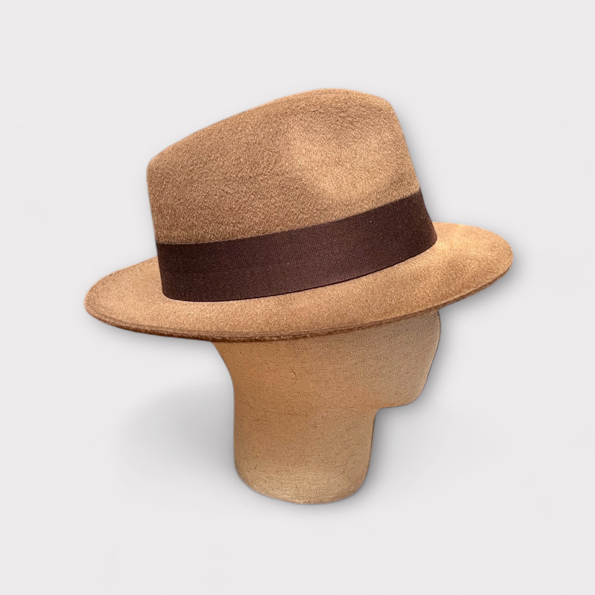 Cappello Fedora feltro Lepre Tabacco Stetson - Cappelleria Bacca