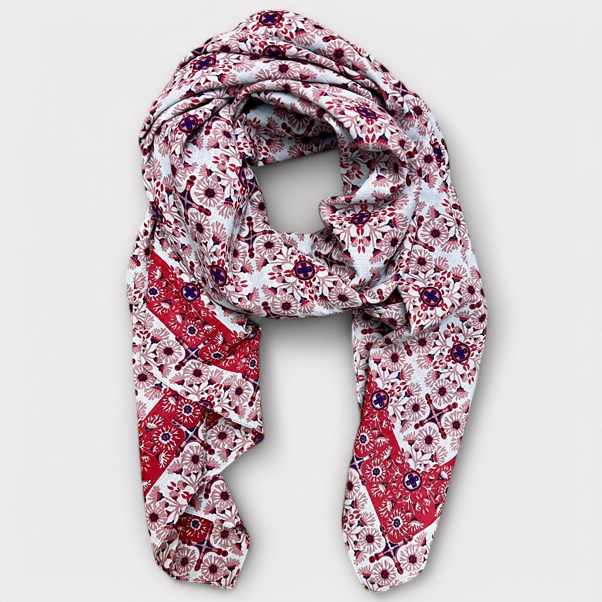 Foulard In puro Cotone 100x100 cm - Cappelleria Bacca