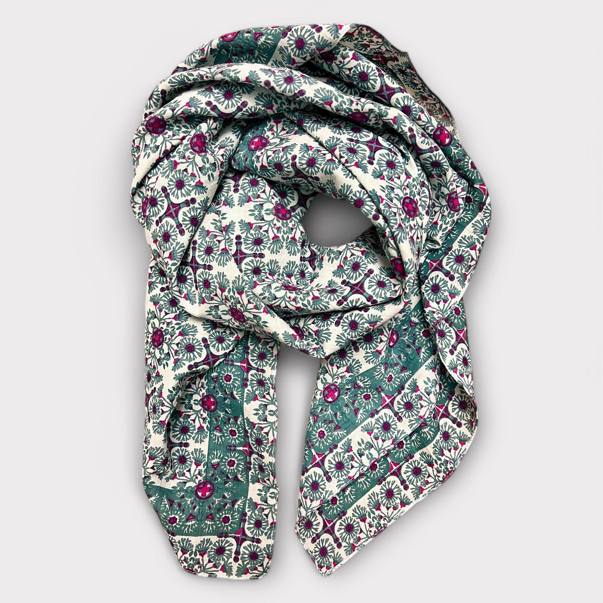 Foulard In puro Cotone 100x100 cm - Cappelleria Bacca