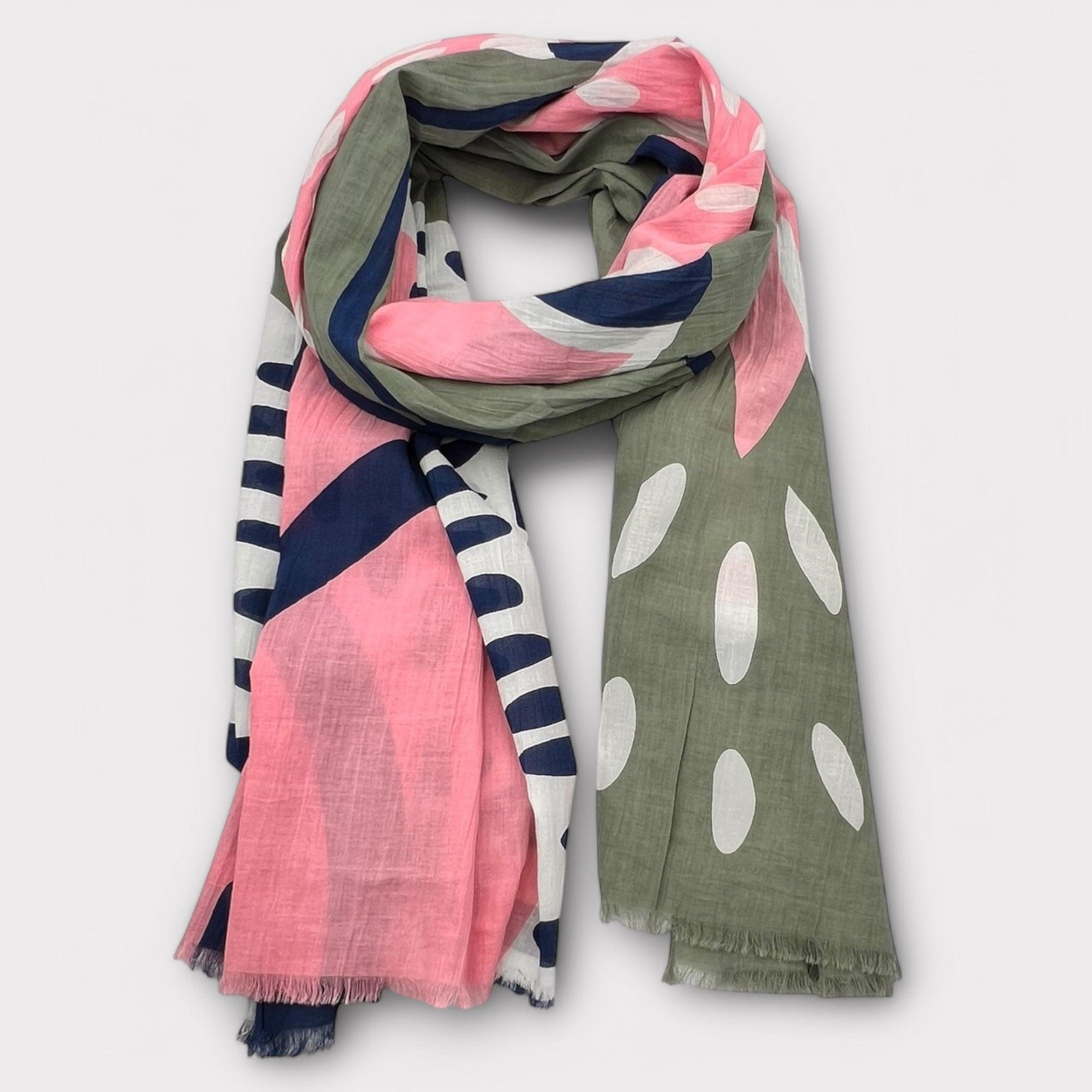 Sciarpa Donna In Cotone Les Belles Vagabondes - Cappelleria Bacca