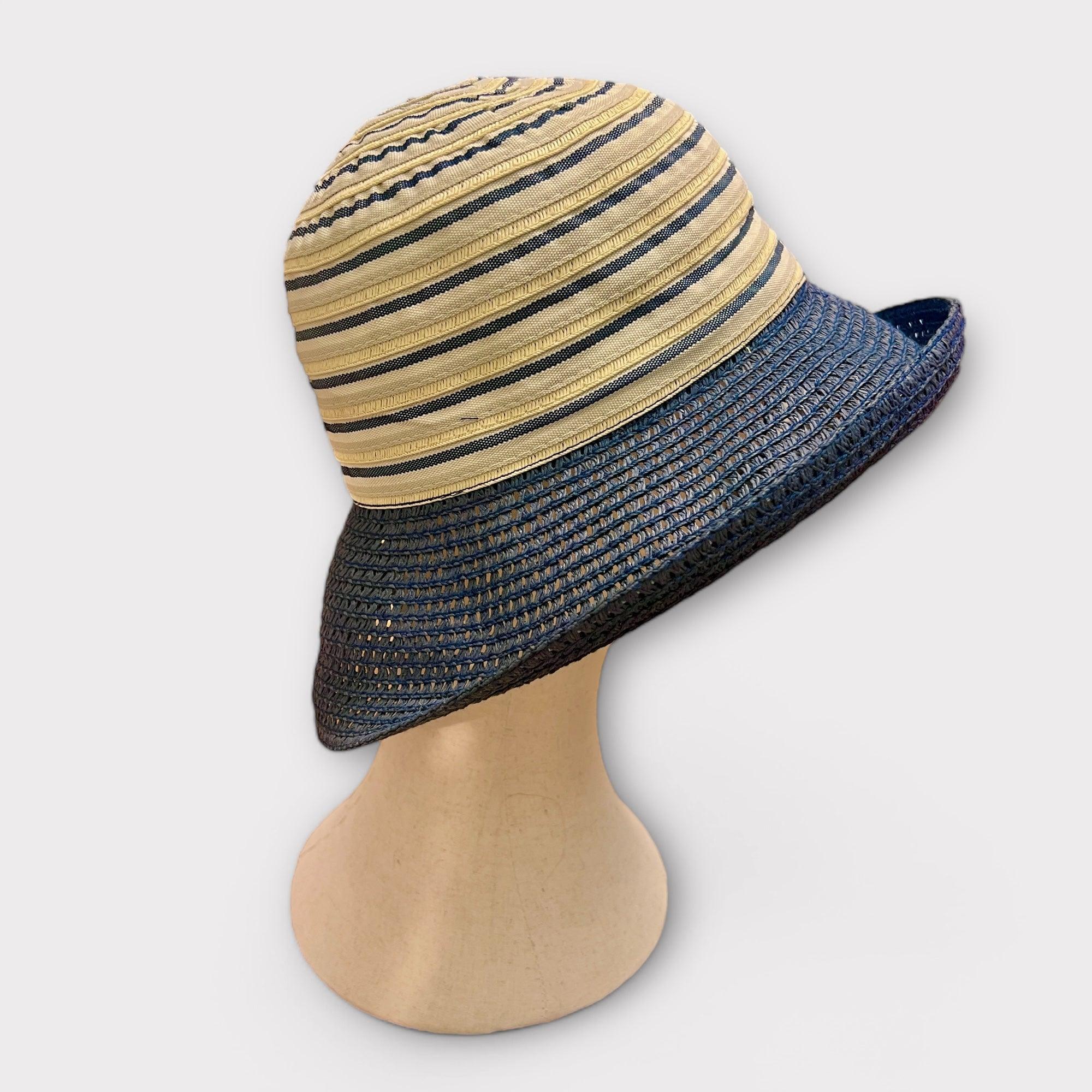 Cappello Donna Estivo in Paglia e Tessuto