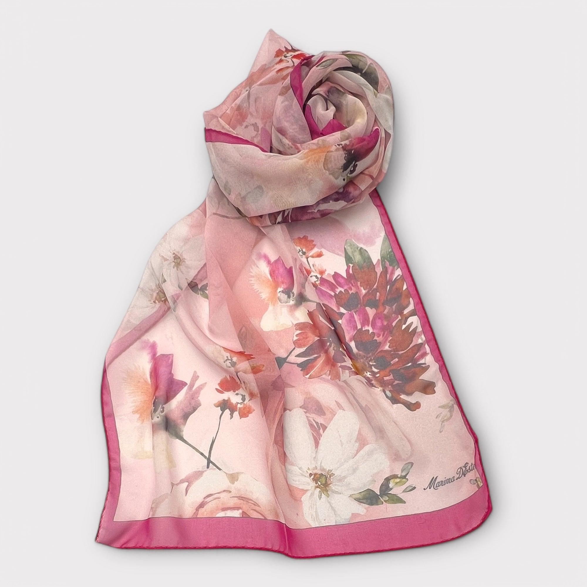 Sciarpa In Seta Georgette 45 x 160 cm - Cappelleria Bacca
