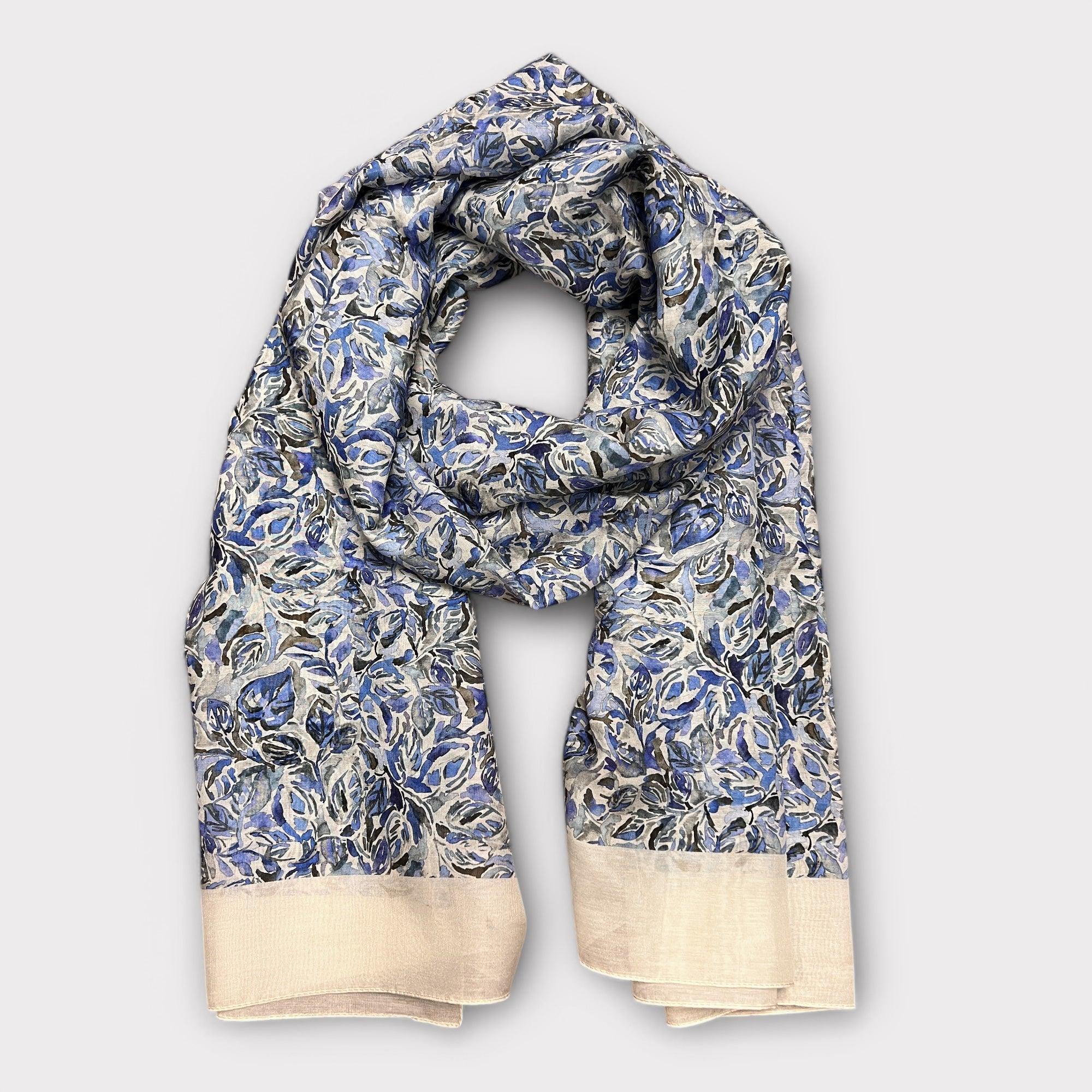 Sciarpa Unisex in Cotone e Seta 68x184 cm - Cappelleria Bacca