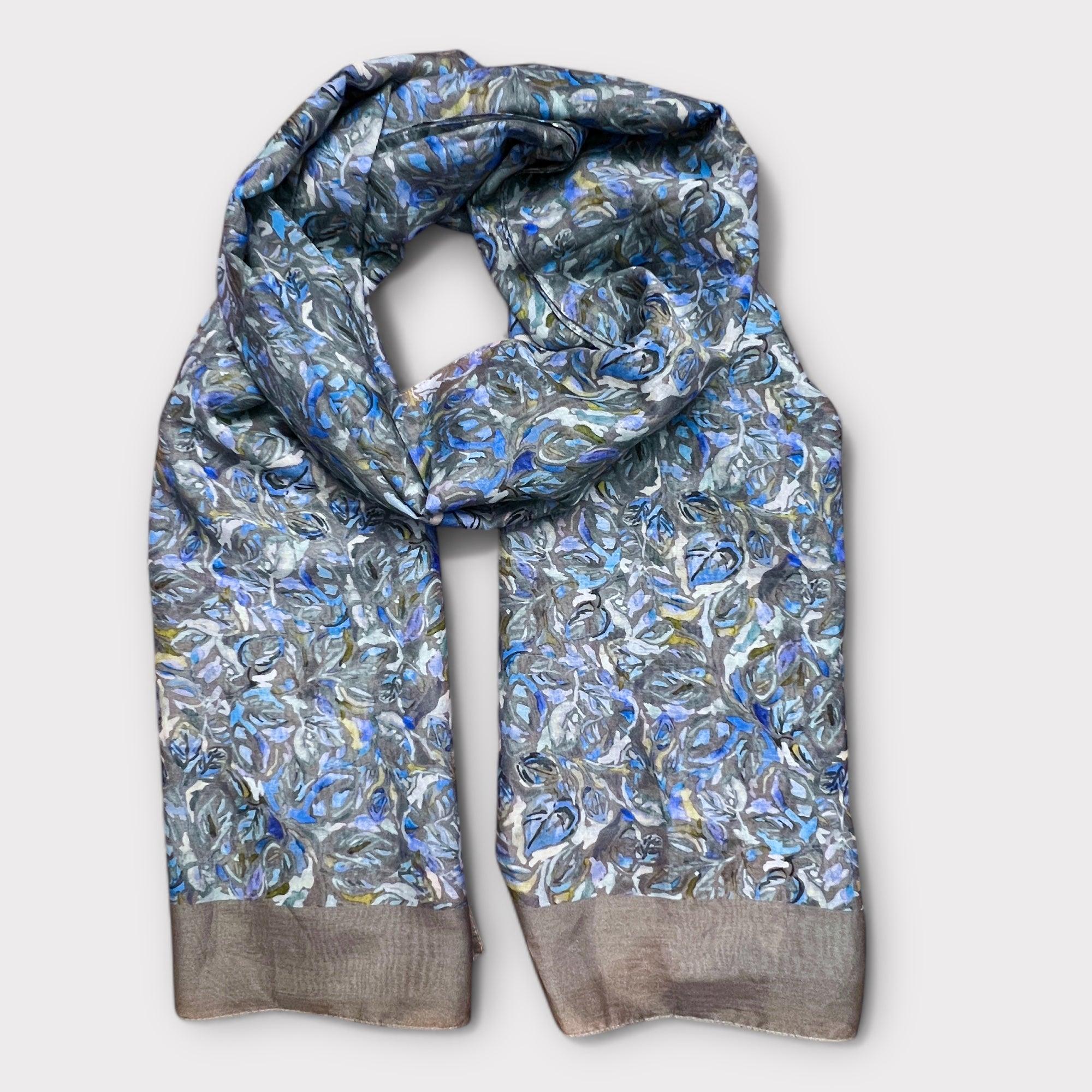 Sciarpa Unisex in Cotone e Seta 68x184 cm - Cappelleria Bacca