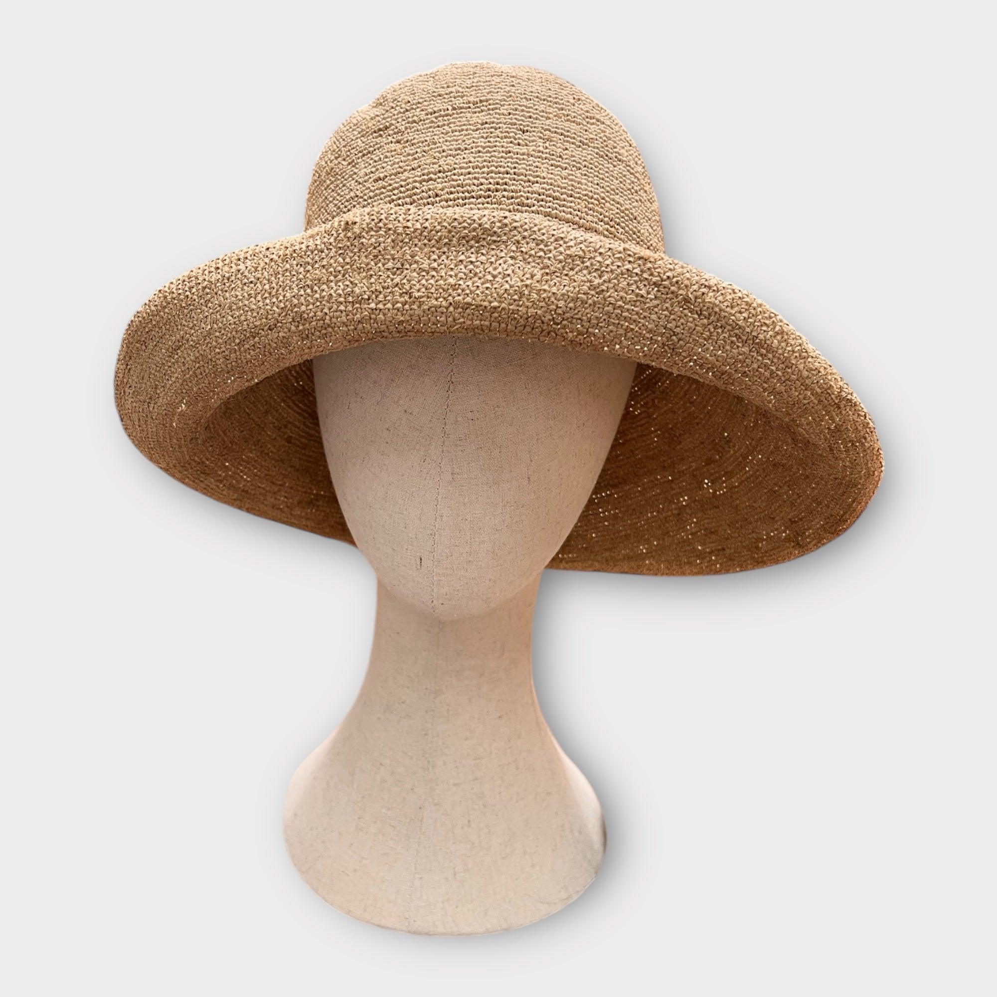 Cappello Donna In Raffia Crochet Extrafino