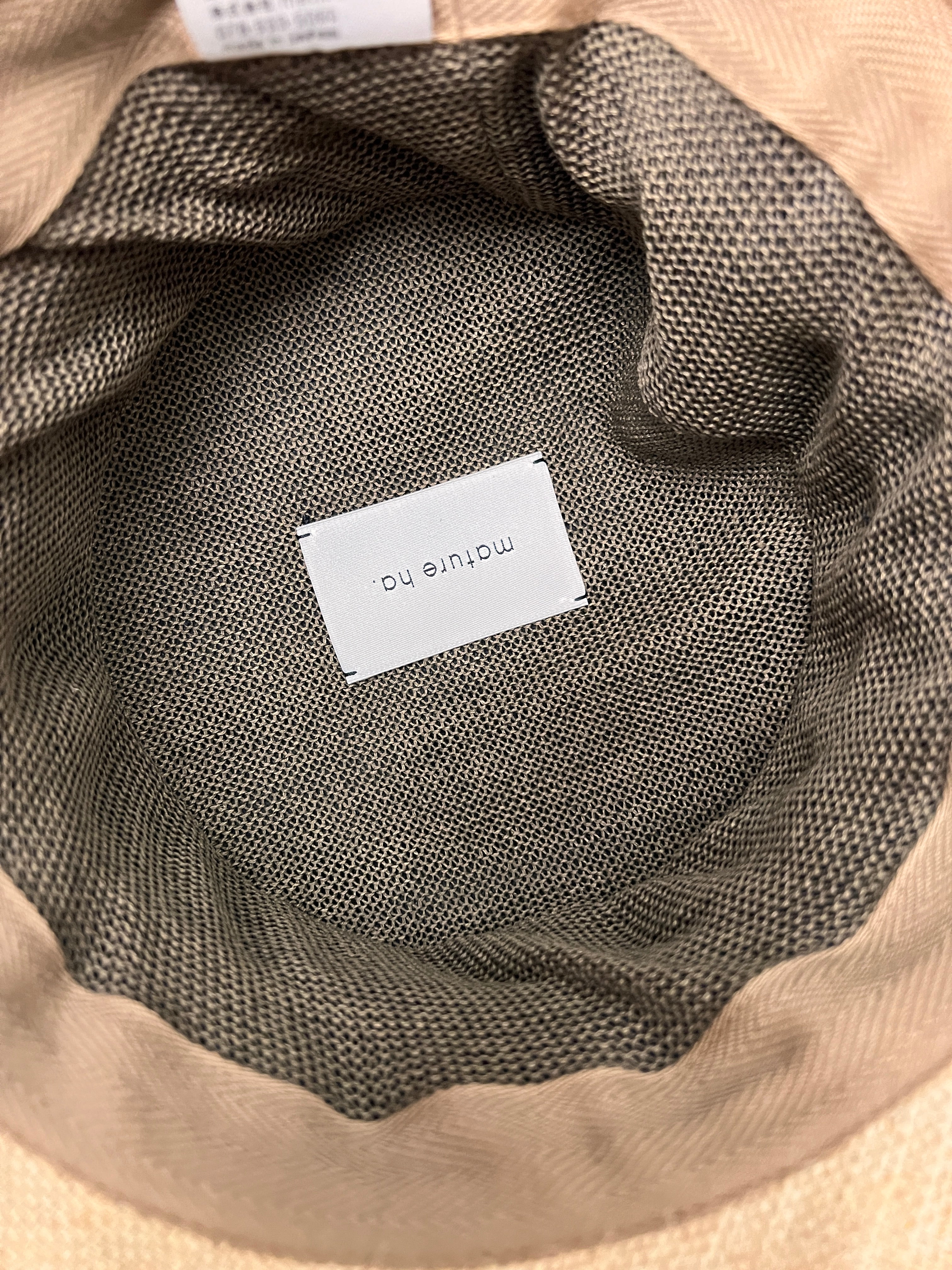 Cappello Donna Bucket Mature Ha In Lino e Juta - Cappelleria Bacca