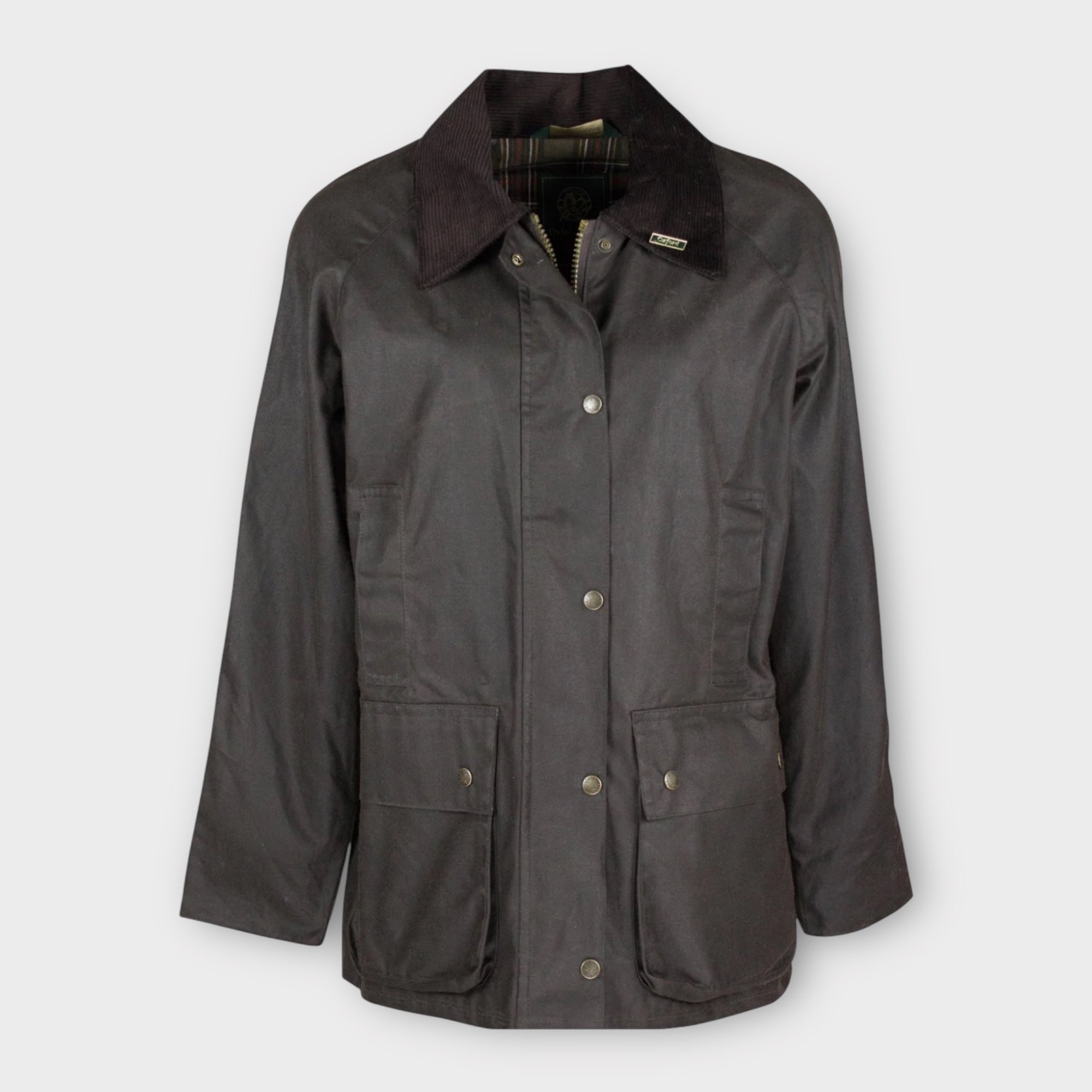 Giacca Countrygirl Wax Jacket Oxford Blue - Cappelleria Bacca