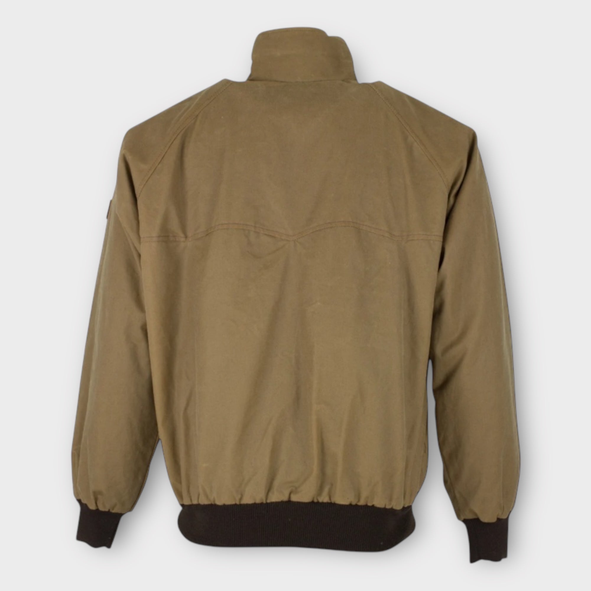 Giacca In Cotone Cerato Harrington Oxford Blue - Cappelleria Bacca