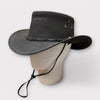 Cappello In Pelle Australia Oxford Blue - Cappelleria Bacca