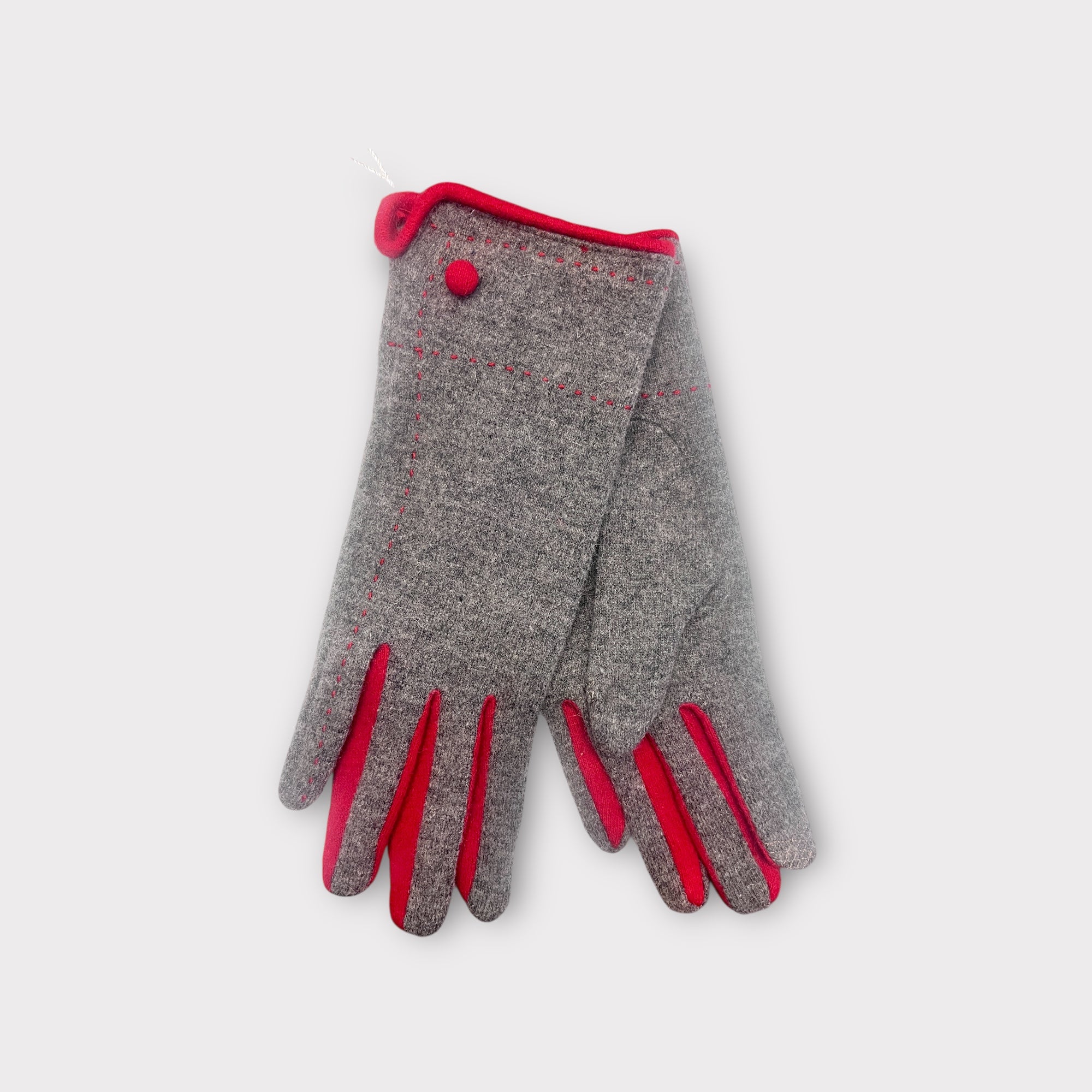 Guanto Donna Touch Screen In Tessuto lana cashmere - Cappelleria Bacca