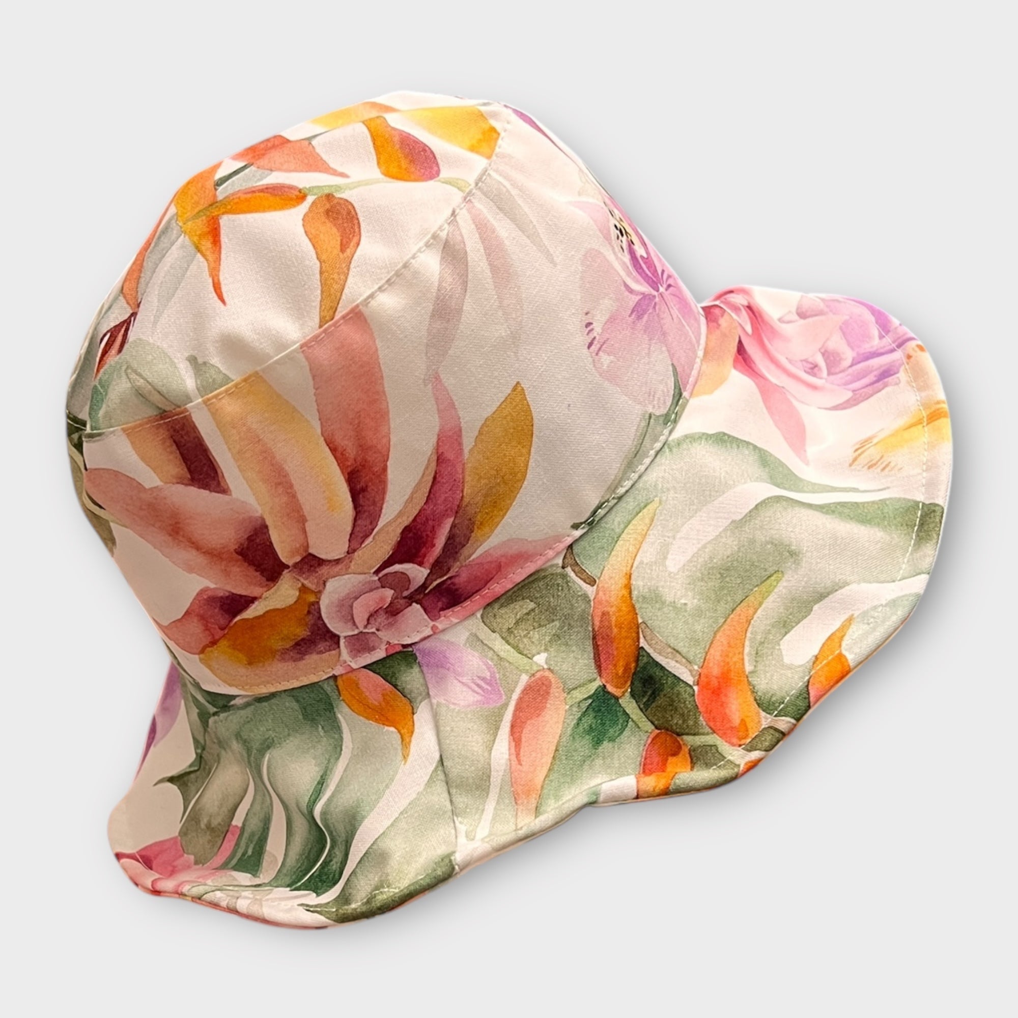 Cappello Donna Fantasia Floreale Ala Media