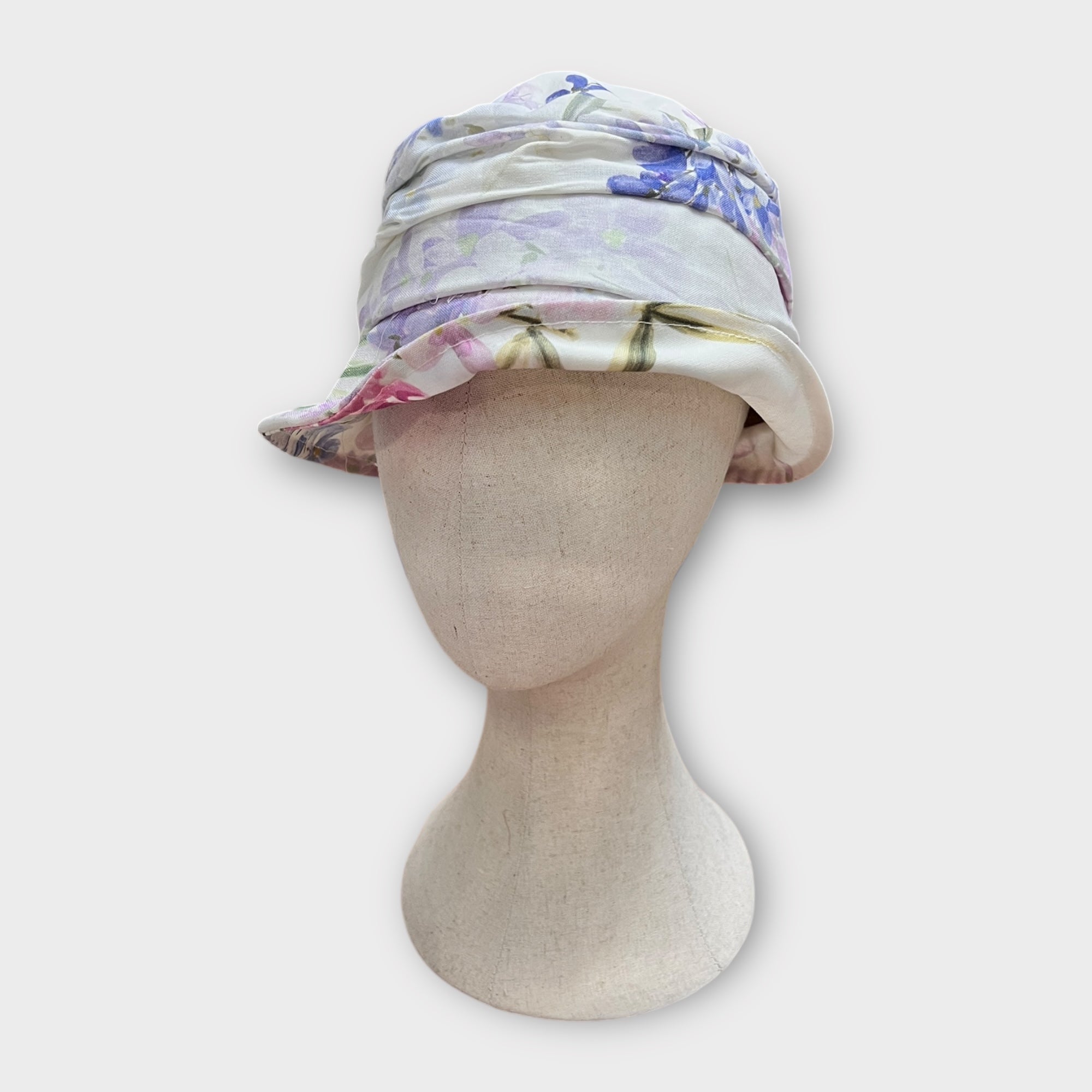 Cappello Donna Fantasia Floreale Ala Piccola - Cappelleria Bacca