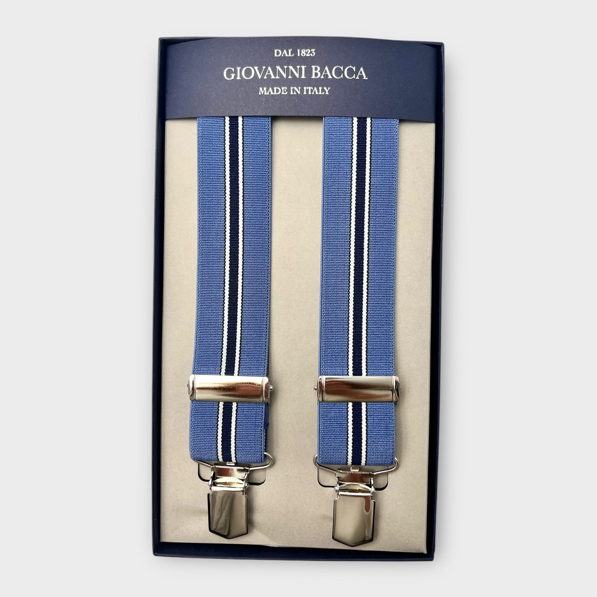 Bretelle Larghe Elastiche Regimental - Cappelleria Bacca