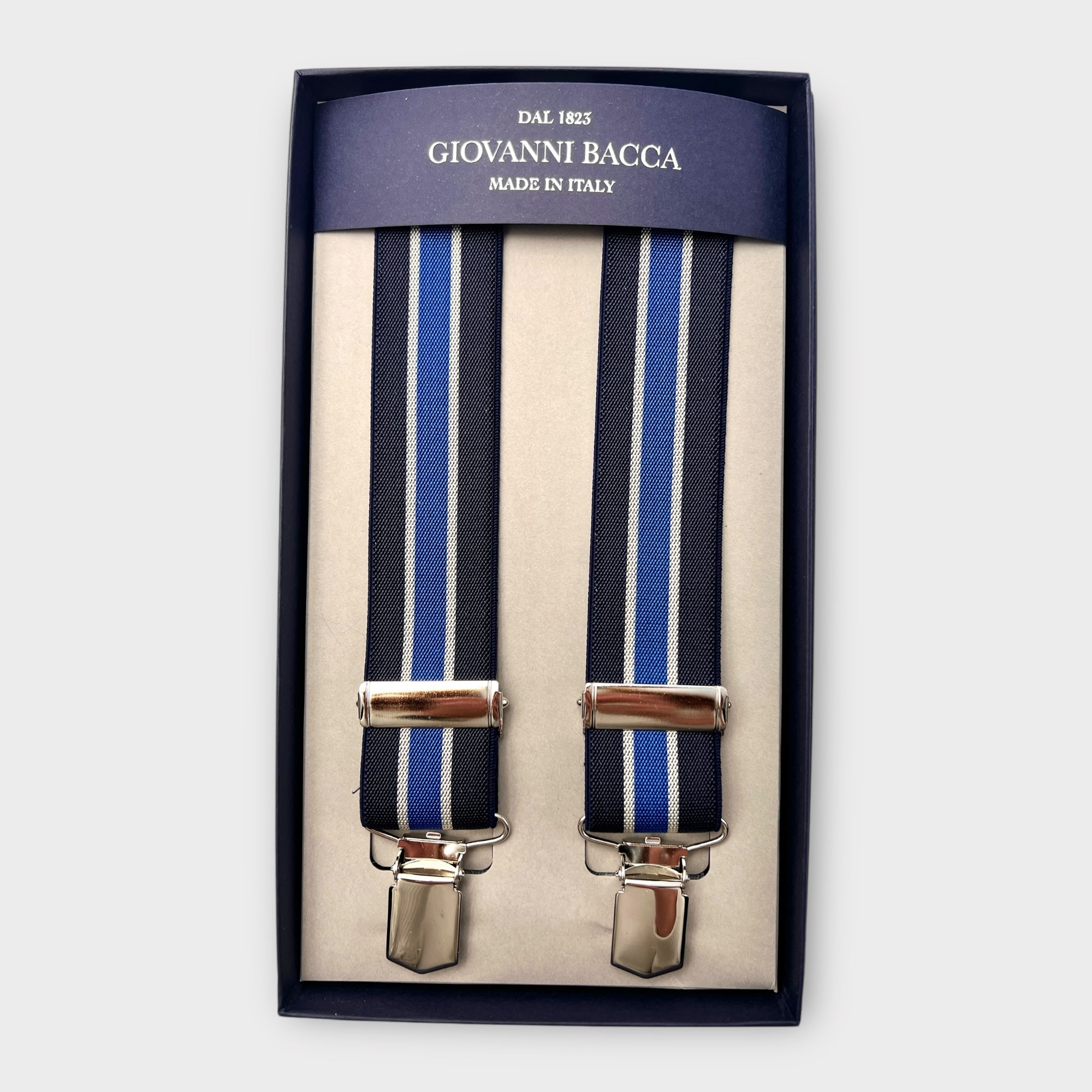 Bretelle Larghe Elastiche Regimental - Cappelleria Bacca