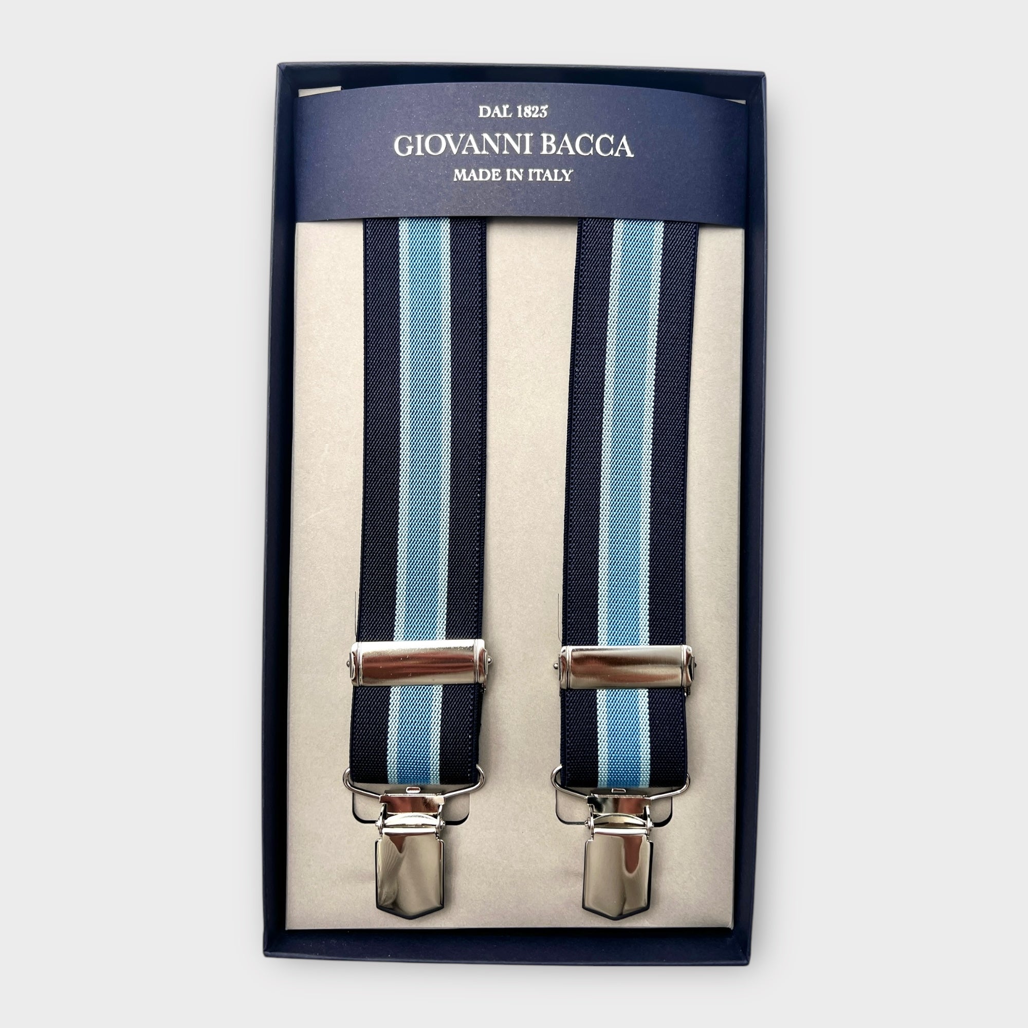 Bretelle Larghe Elastiche Regimental - Cappelleria Bacca