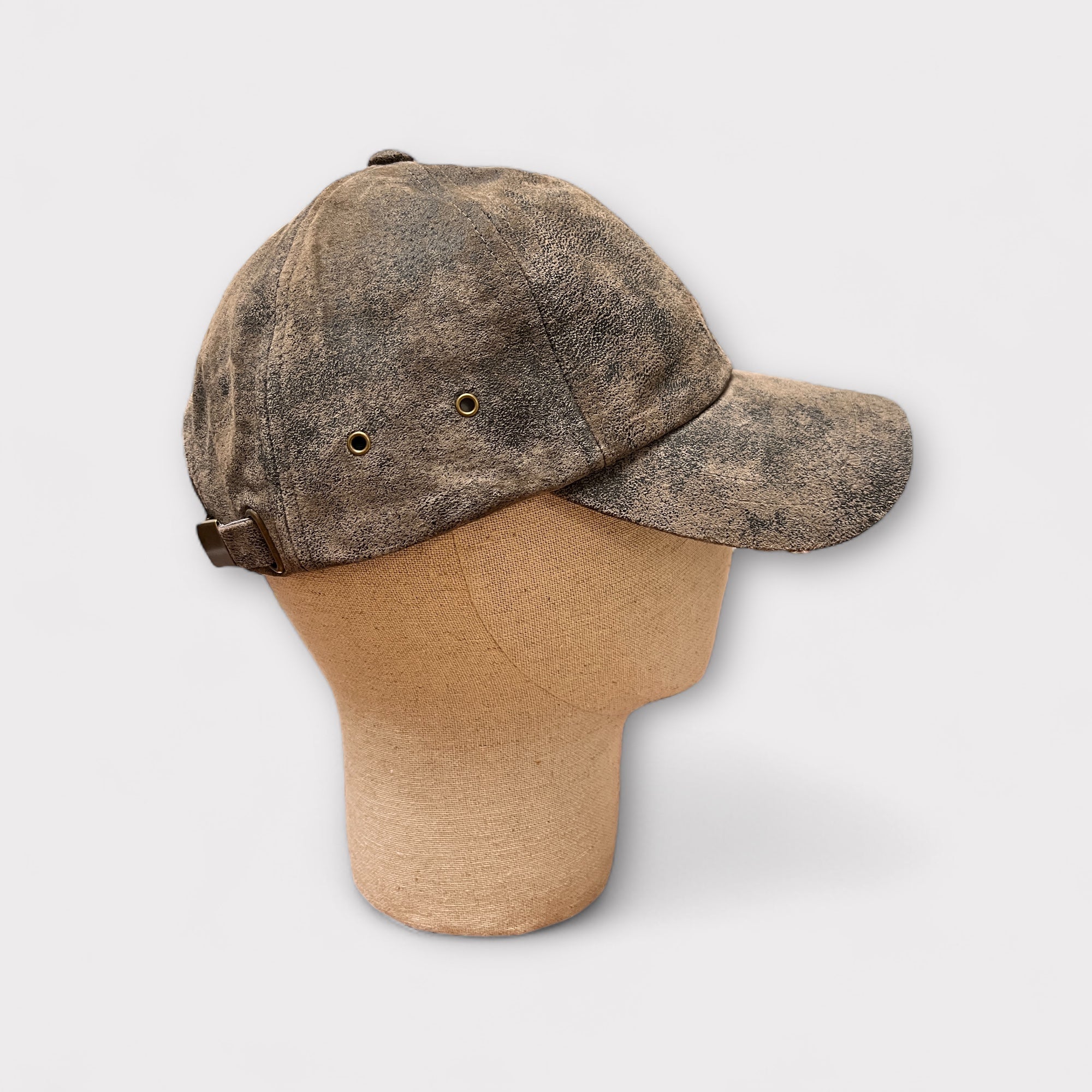 Cappello Baseball In Pelle Invecchiata - Cappelleria Bacca