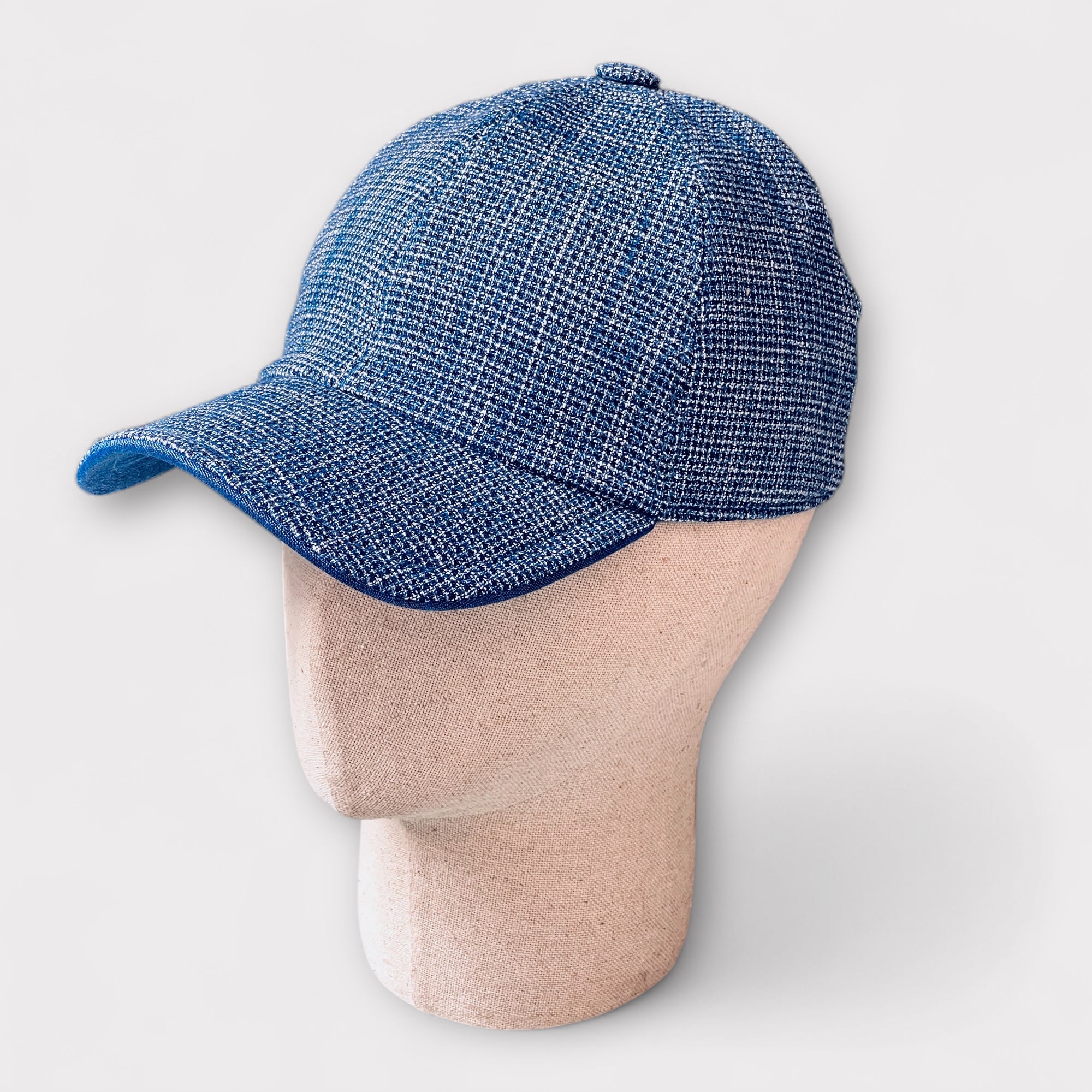 Baseball Estivo Blu In Puro Lino - Cappelleria Bacca