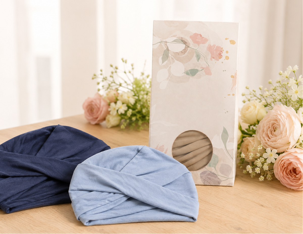 Berretto Turbante Donna In Morbido Bamboo - per Pelli Sensibili - Cappelleria Bacca