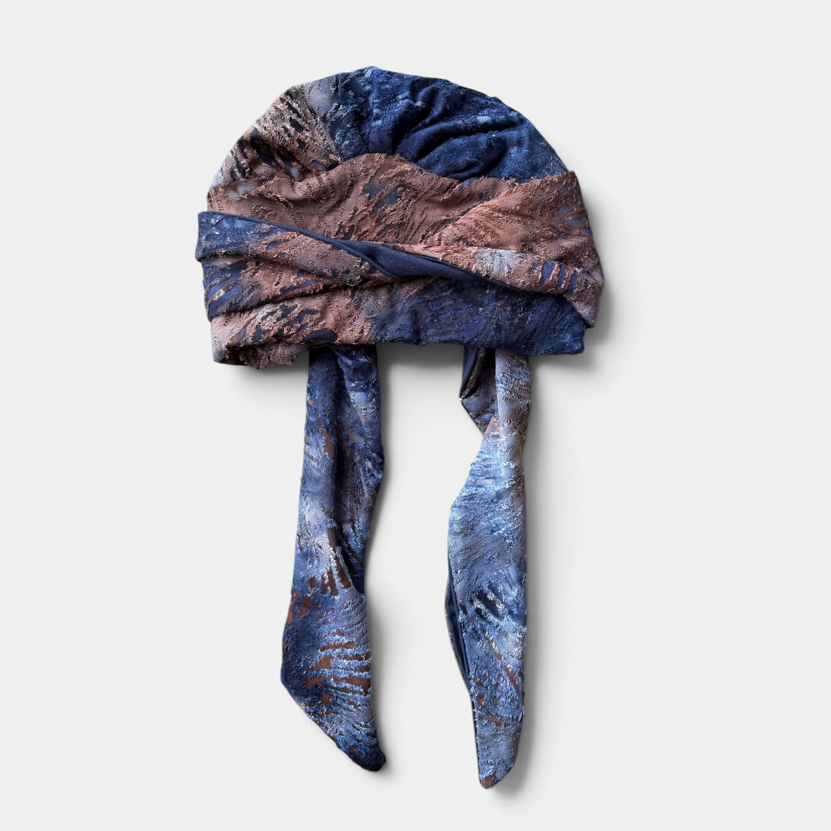 Berretto Turbante Donna In Morbido Bamboo Fantasia - per Pelli Sensibili - Cappelleria Bacca