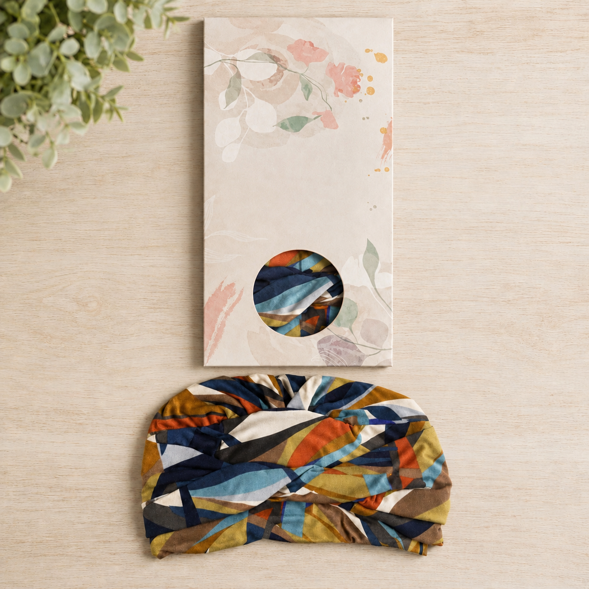 Berretto Turbante Donna In Morbido Bamboo Fantasia  - Per Pelli Sensibili - Cappelleria Bacca