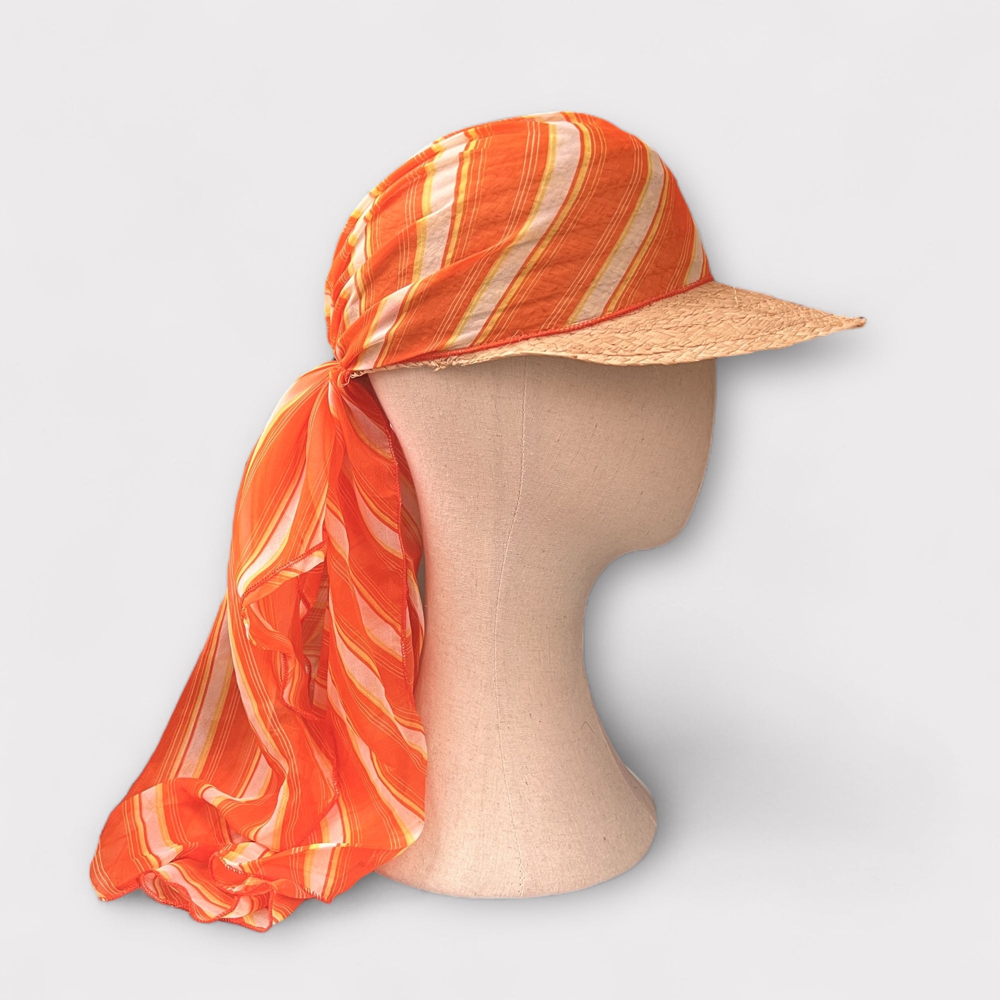 Baseball Estivo Donna In Paglia e Foulard