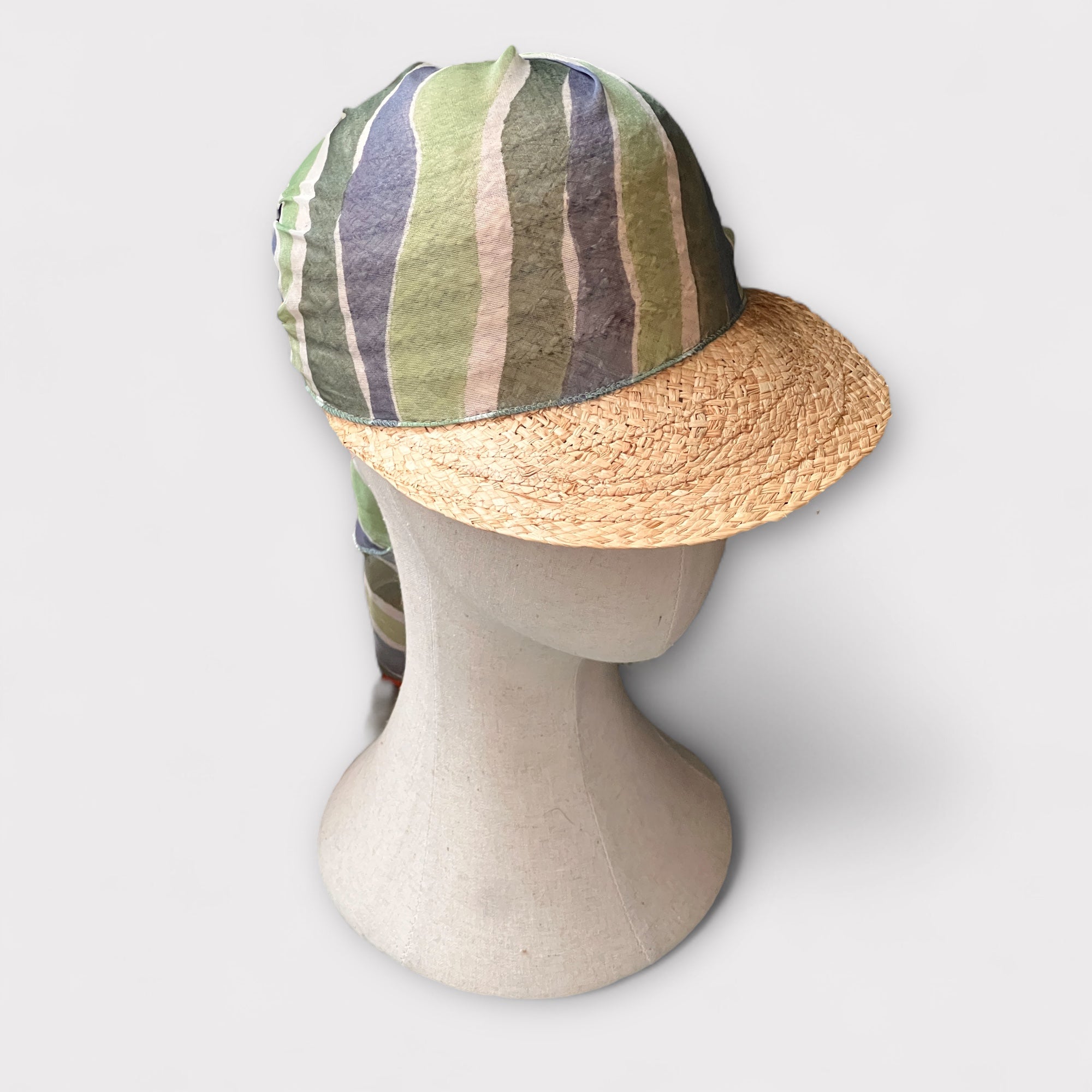Baseball Estivo Donna In Paglia e Foulard