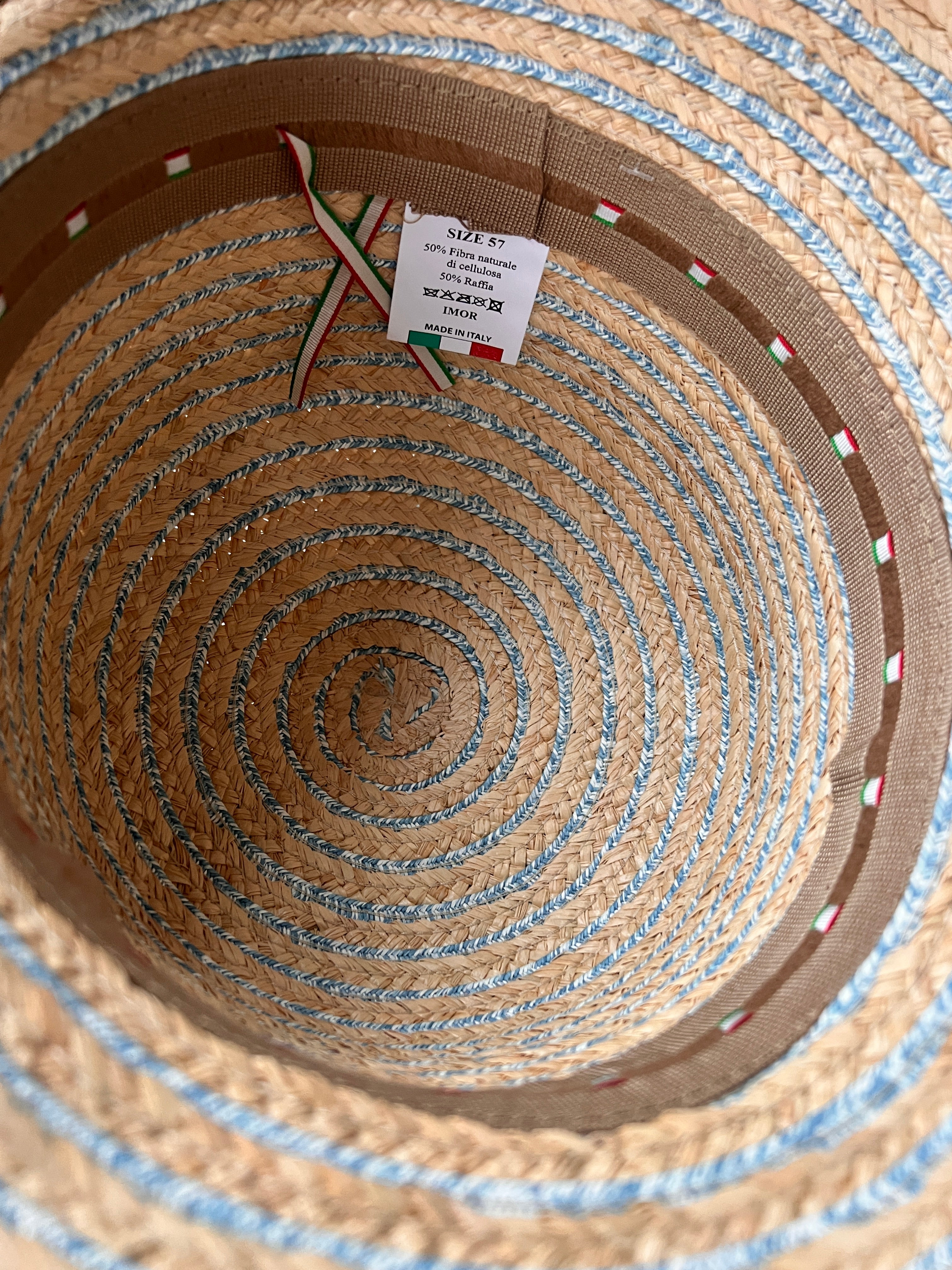 Cappello Estivo Cloche Asimmetrica In Paglia - Cappelleria Bacca