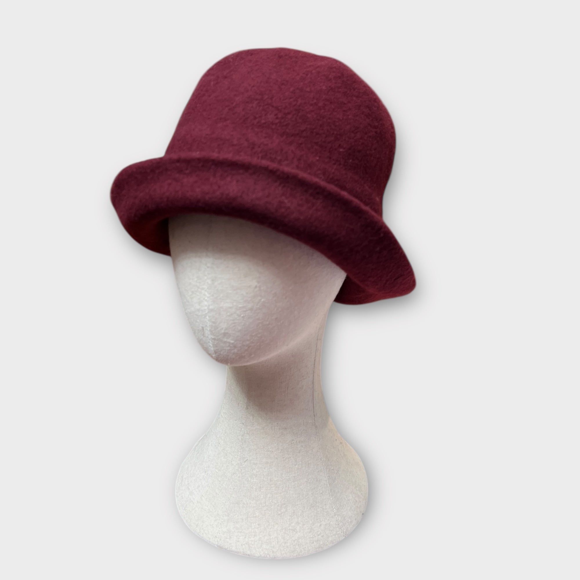 Cappello Cloche In Panno Di Lana Clochard Kopka - Cappelleria Bacca