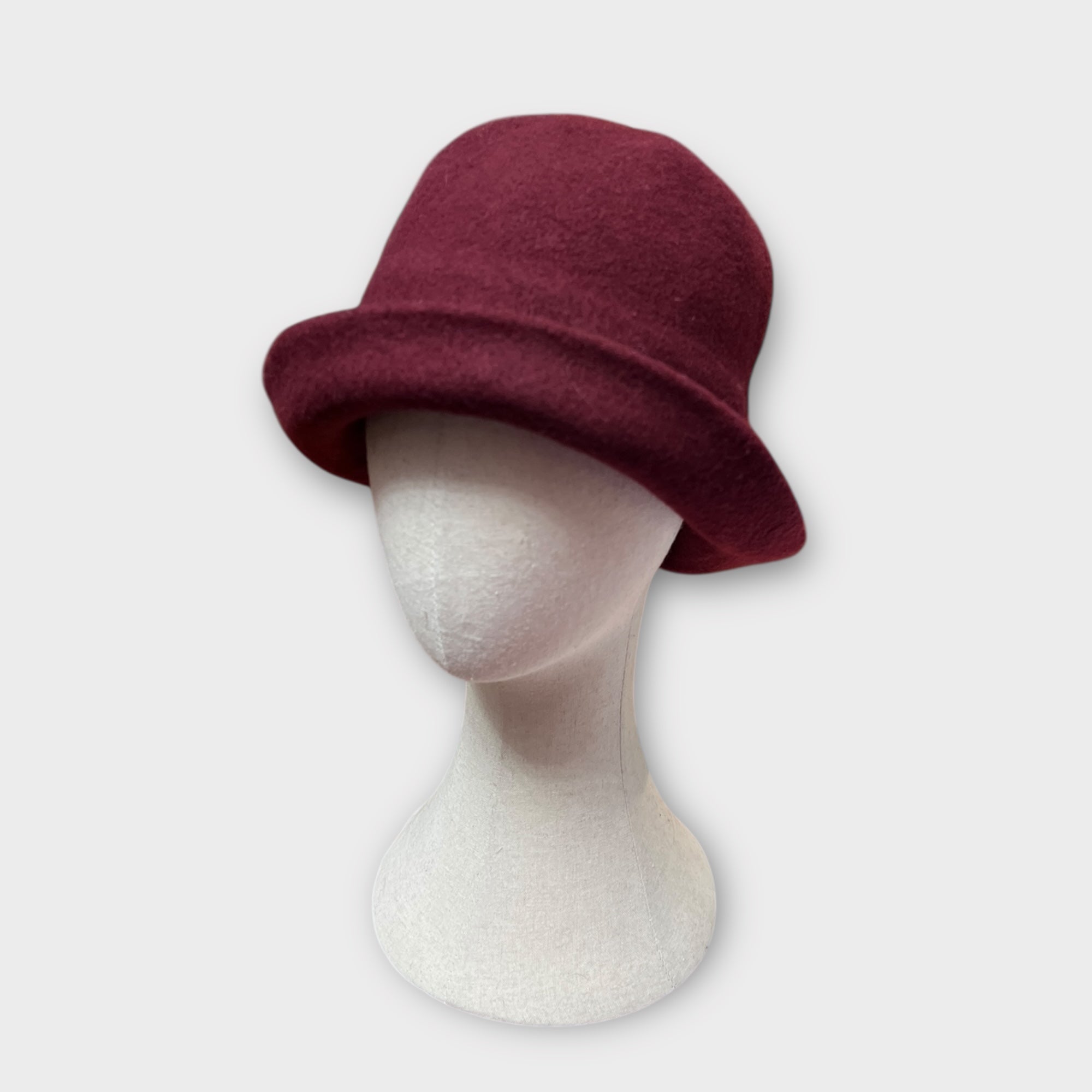 Cappello Cloche In Panno Di Lana Clochard Kopka - Cappelleria Bacca