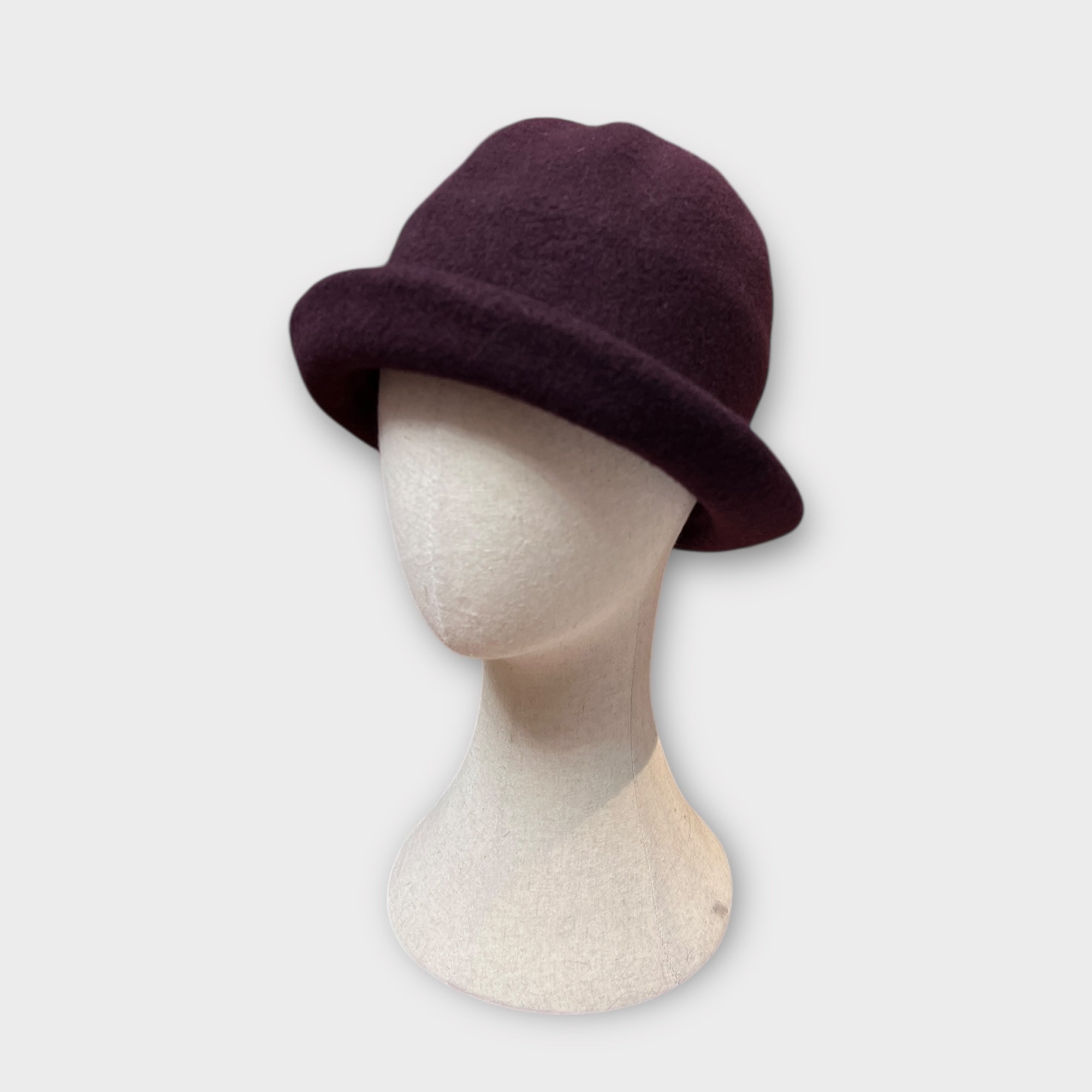 Cappello Cloche In Panno Di Lana Clochard Kopka - Cappelleria Bacca