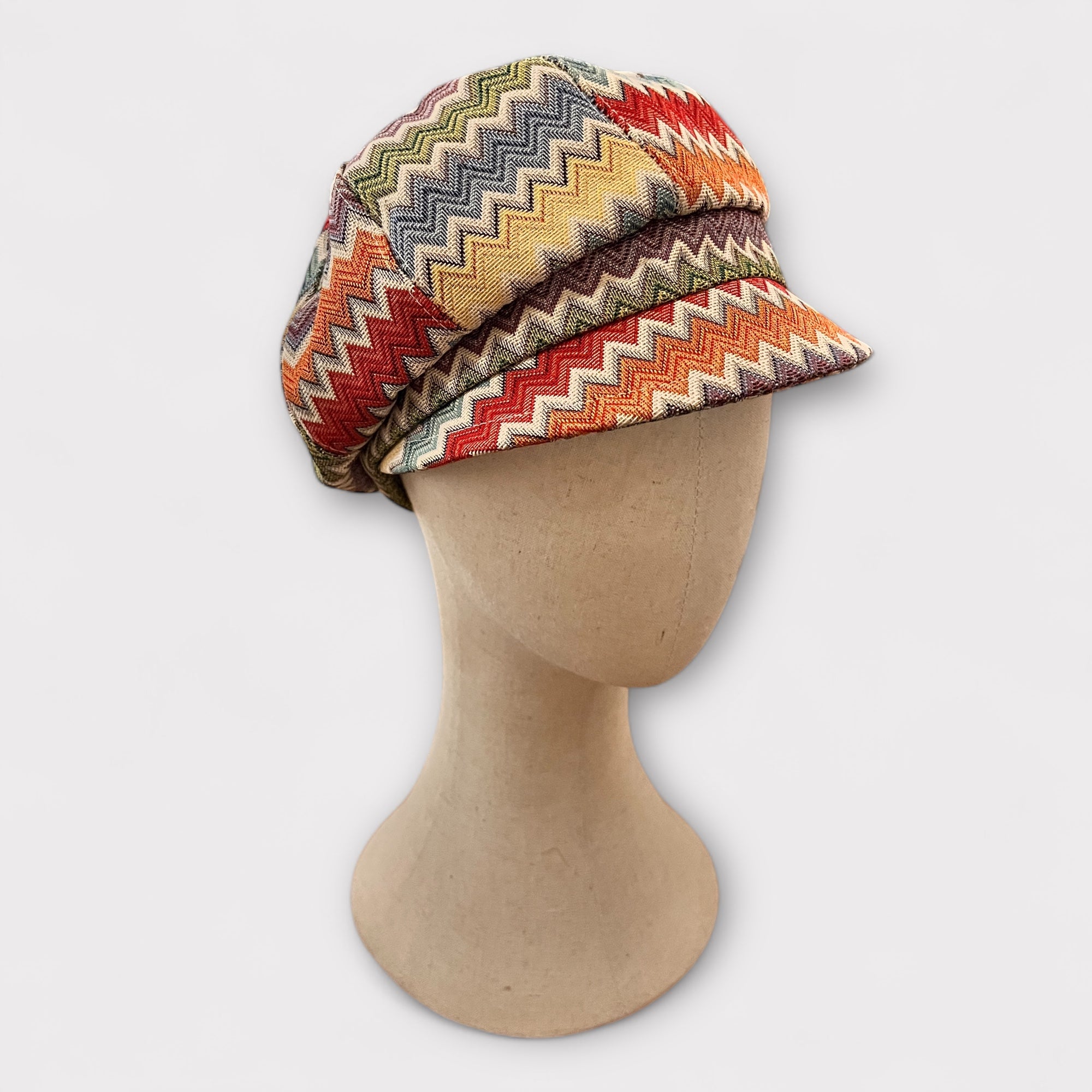Cappello Estivo Donna Con Visiera In Lino - Cappelleria Bacca
