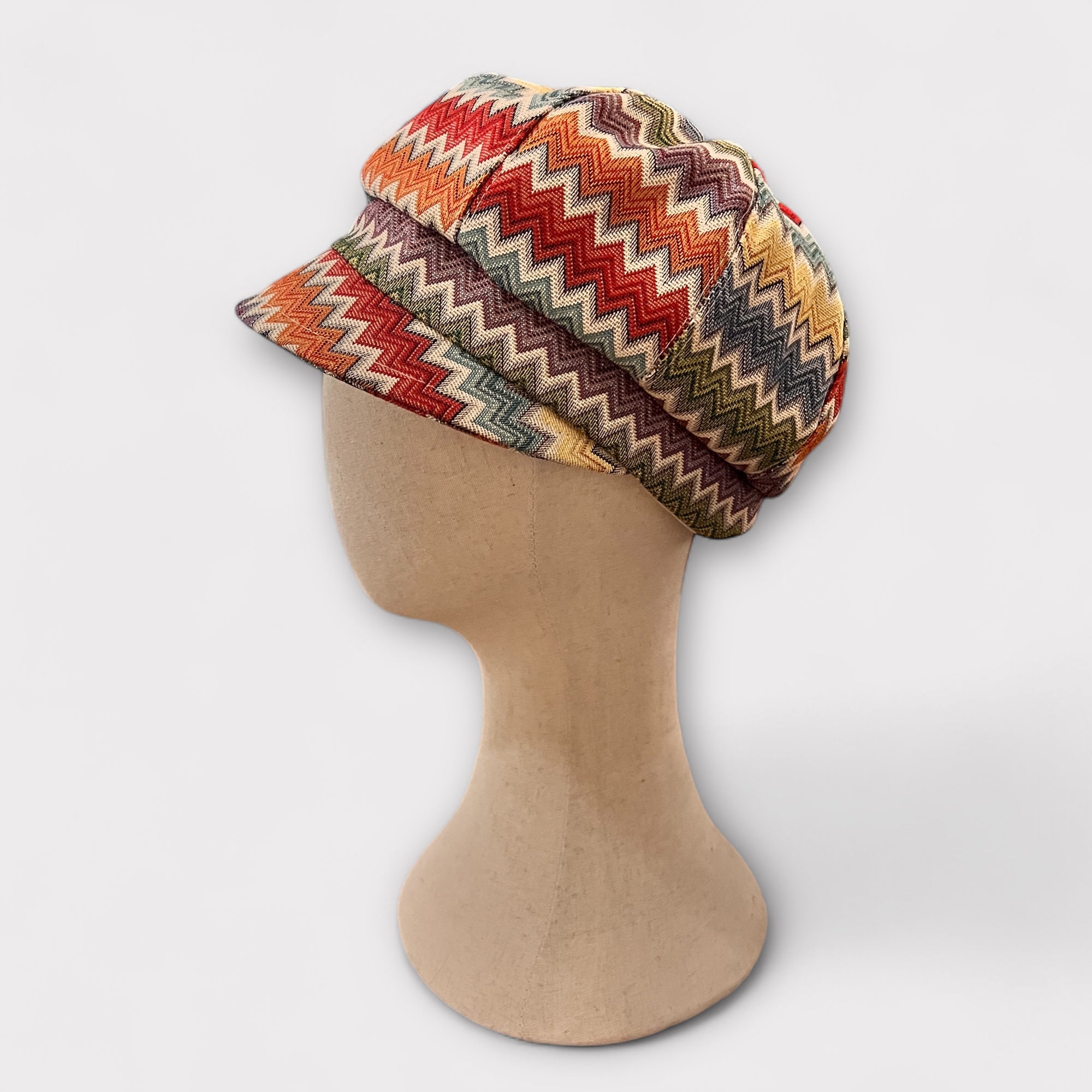 Cappello Estivo Donna Con Visiera In Lino - Cappelleria Bacca