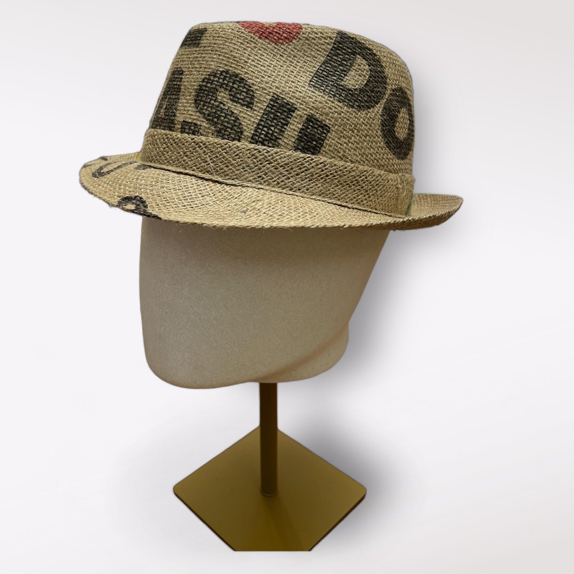 Cappello Estivo Trilby Caffè - Cappelleria Bacca