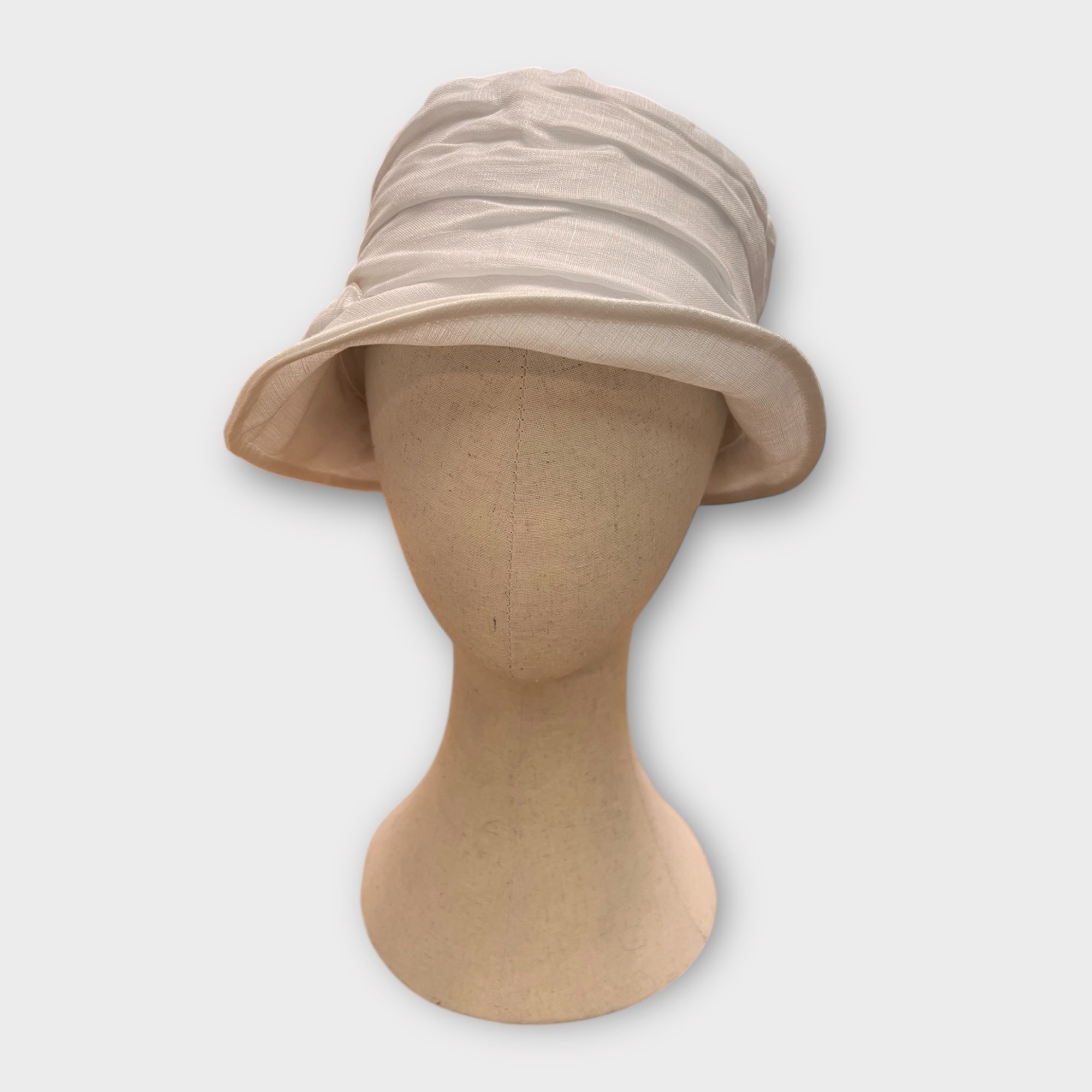 Cappello Cloche Da Donna In puro Lino - Cappelleria Bacca