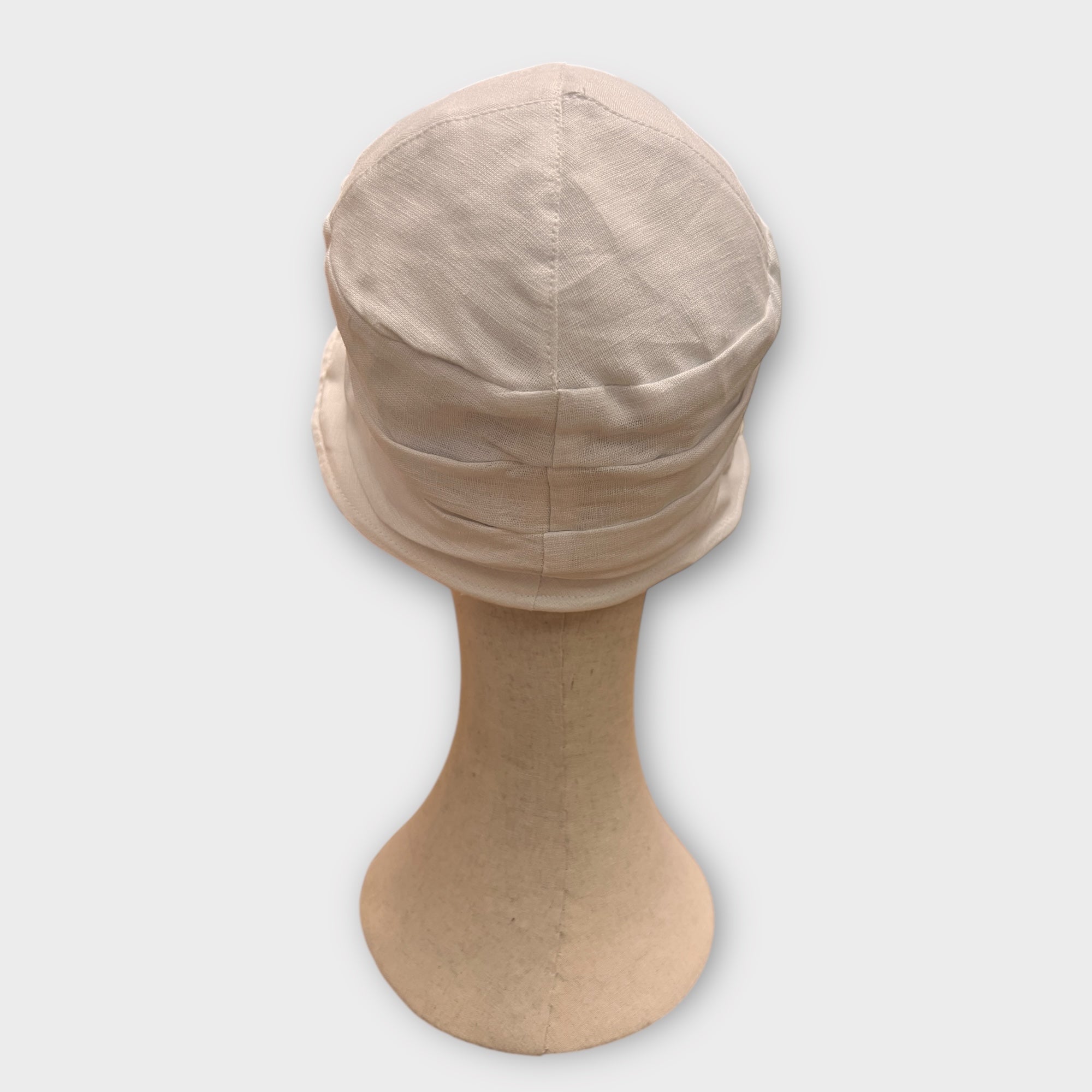 Cappello Cloche Da Donna In puro Lino - Cappelleria Bacca