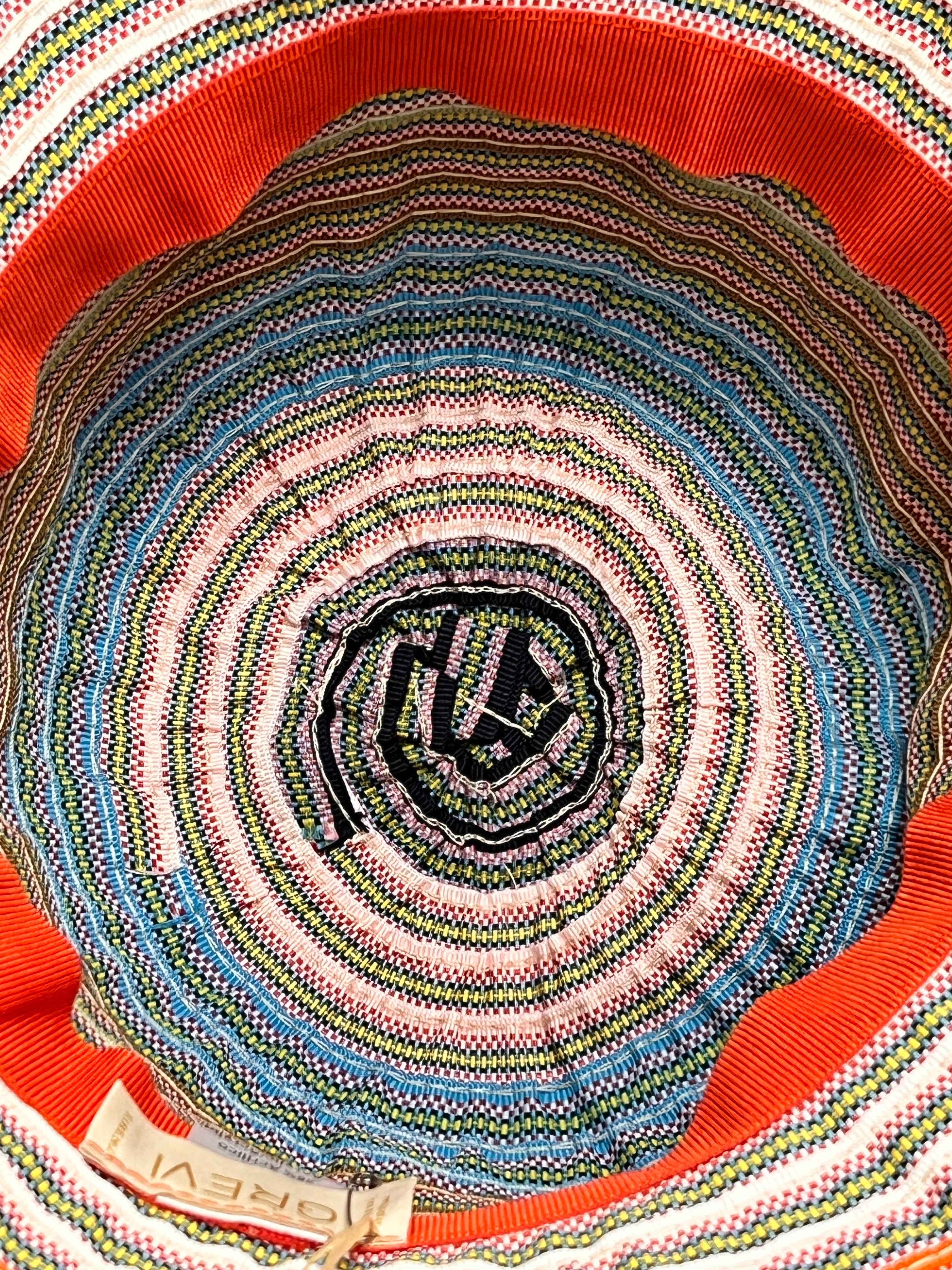 Cappello Estivo Grevi Tessuto Multicolor
