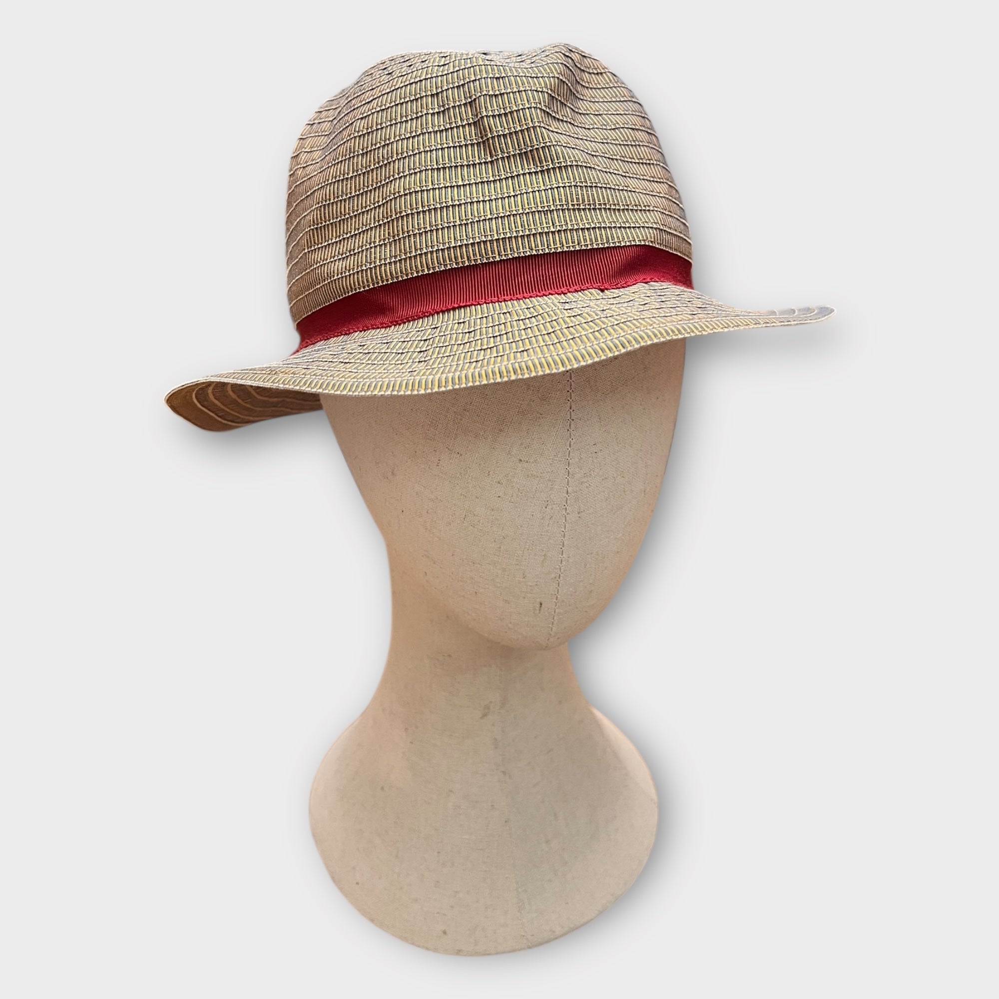 Cappello Trilby Estivo In Tessuto Grevi - Cappelleria Bacca