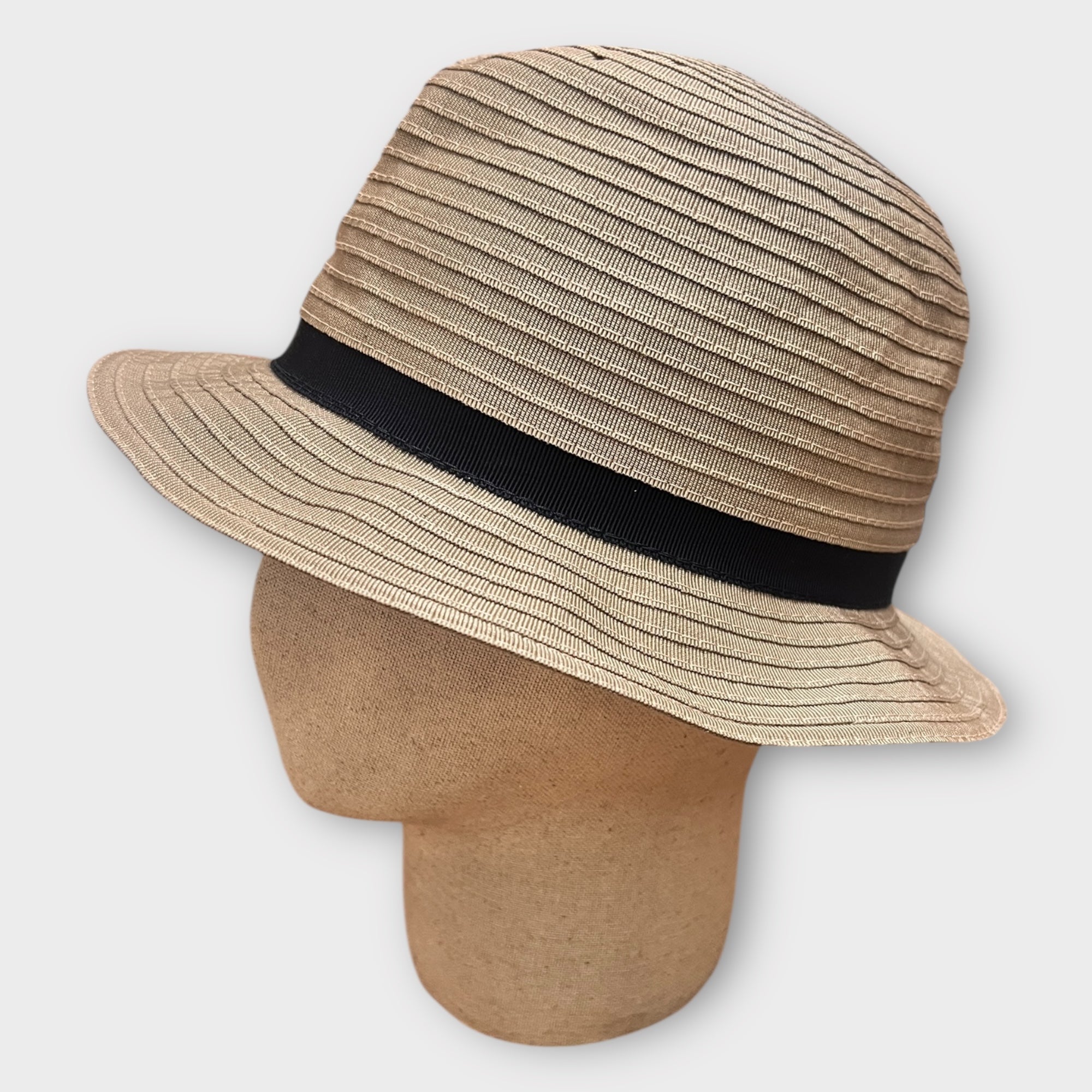 Cappello Trilby Estivo In Tessuto Grevi - Cappelleria Bacca
